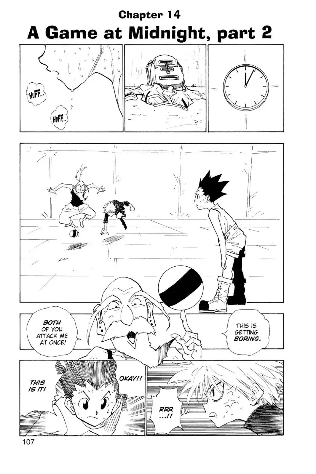 Hunter X Hunter chapter 14 page 1