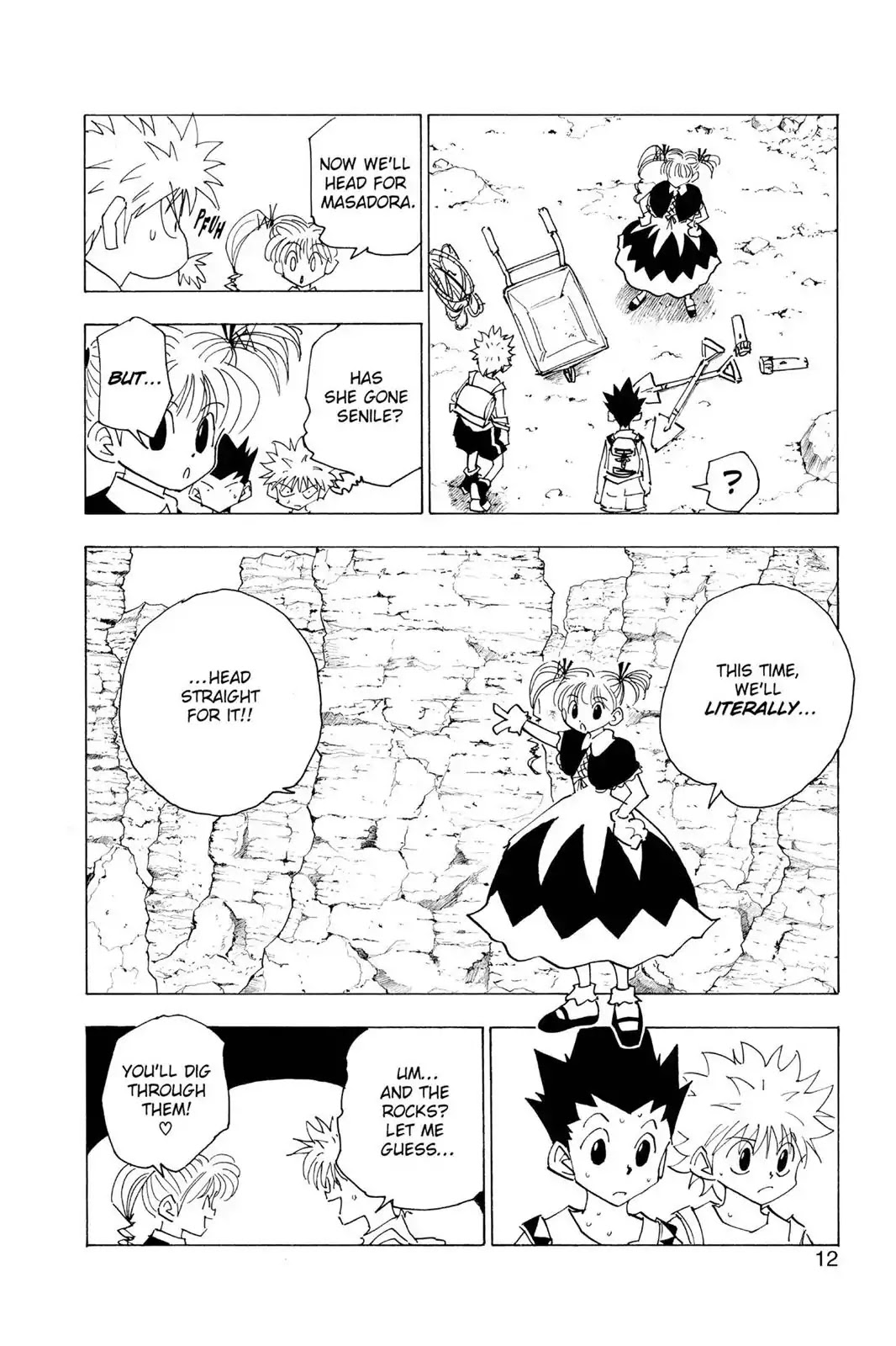 Hunter X Hunter chapter 140 page 12