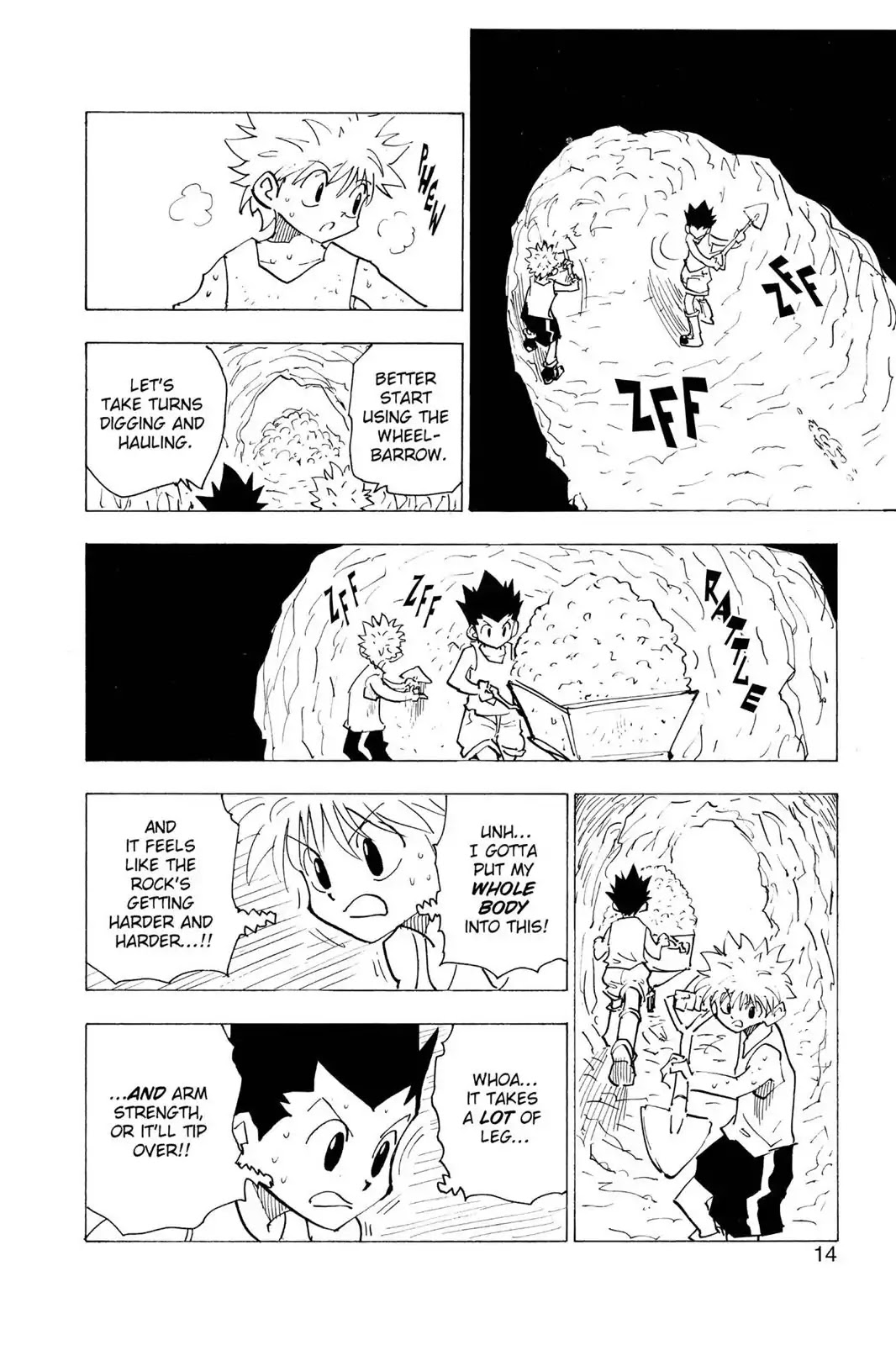 Hunter X Hunter chapter 140 page 14