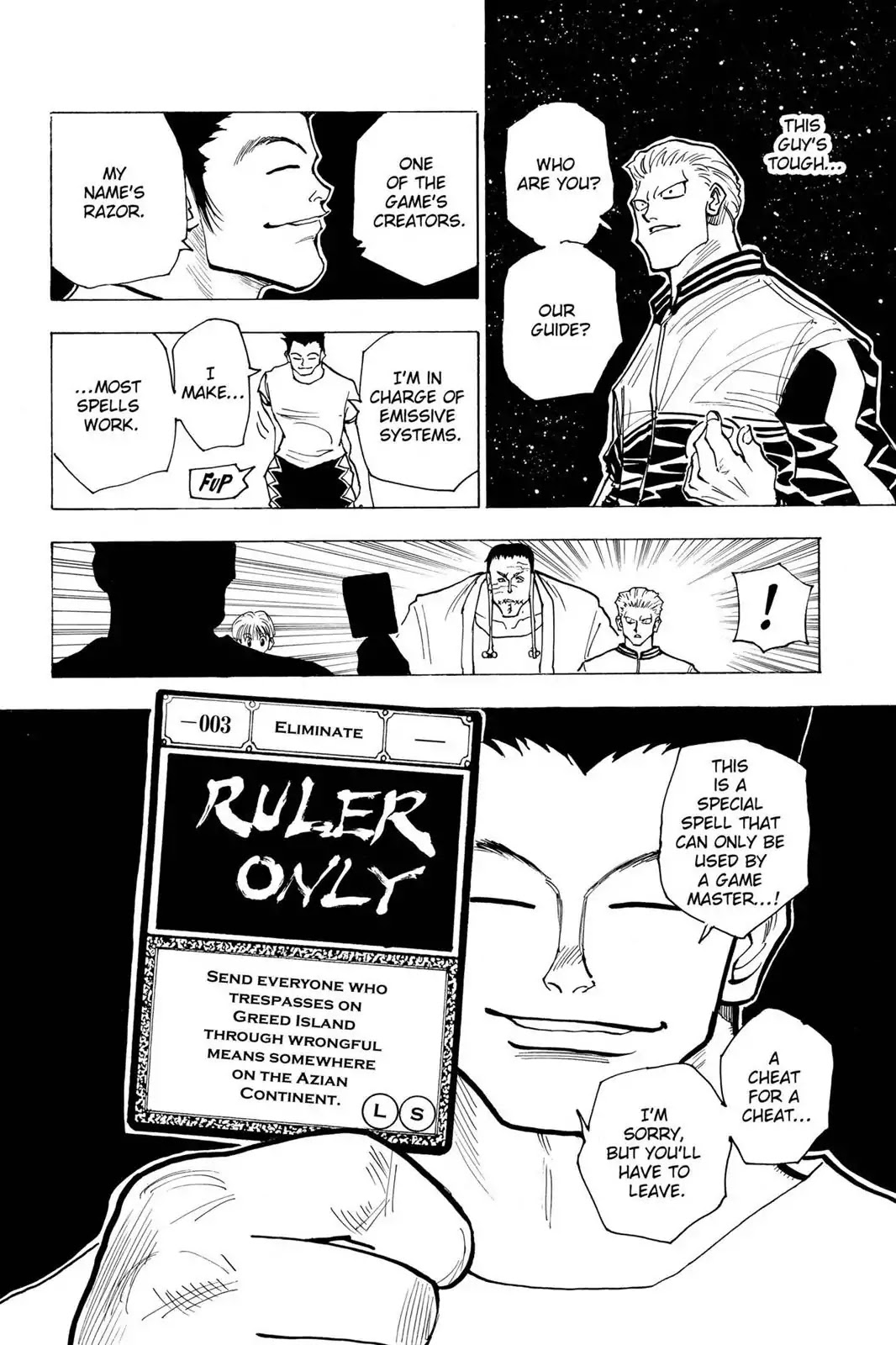 Hunter X Hunter chapter 145 page 8