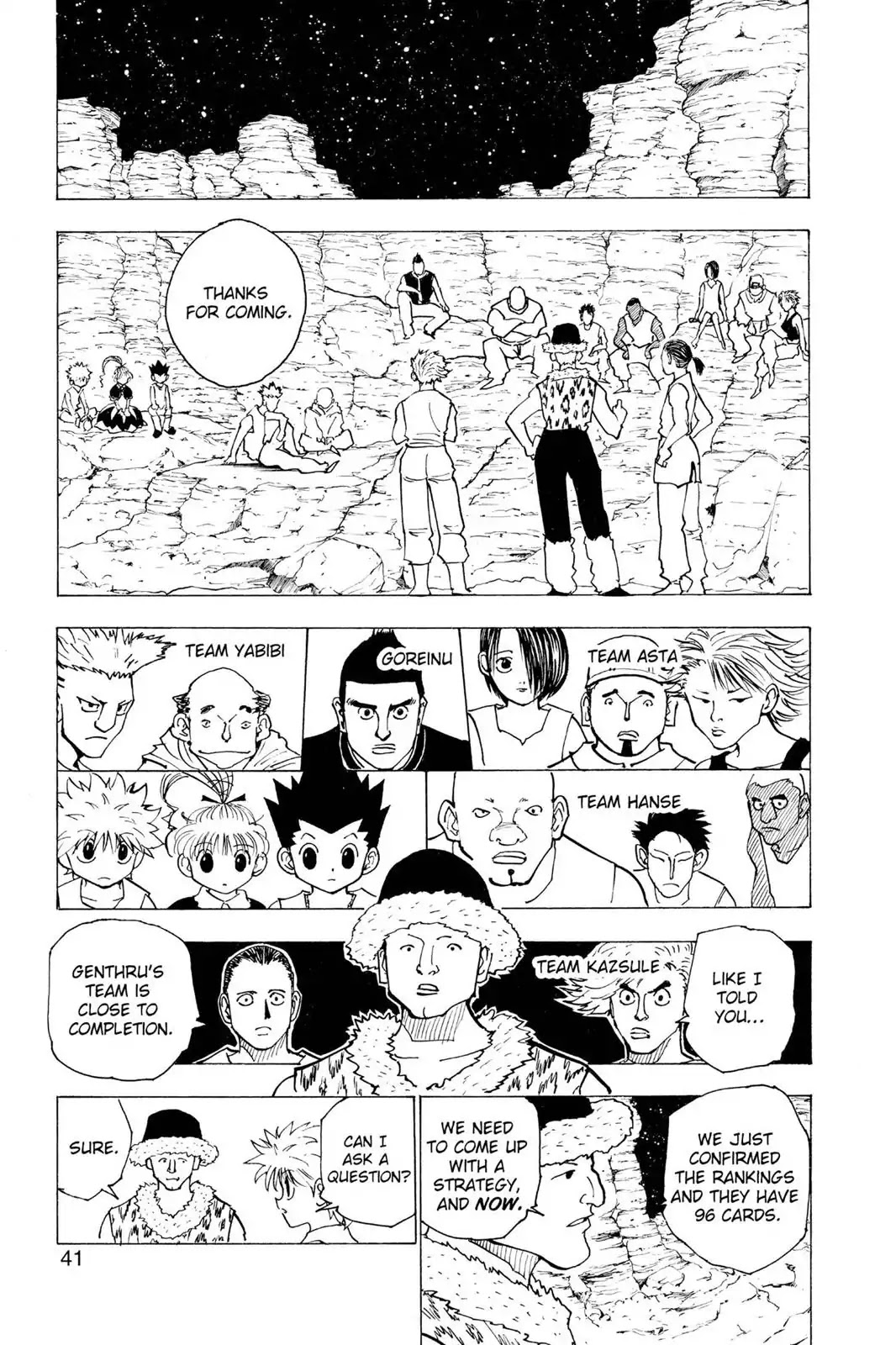 Hunter X Hunter chapter 154 page 3