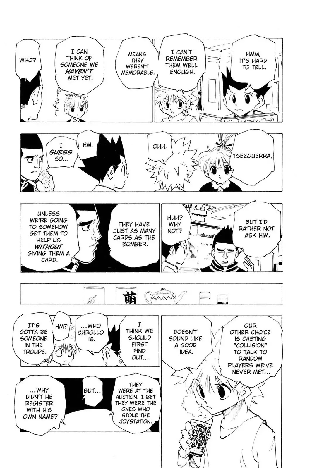 Hunter X Hunter chapter 158 page 5