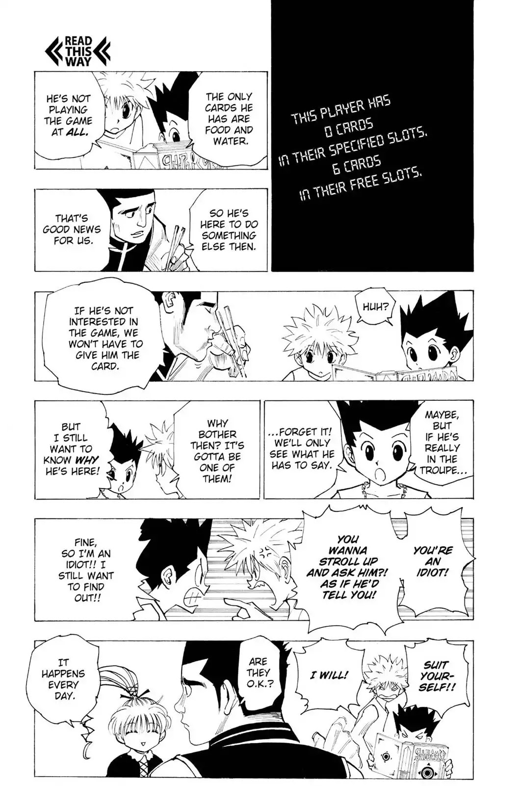 Hunter X Hunter chapter 158 page 7