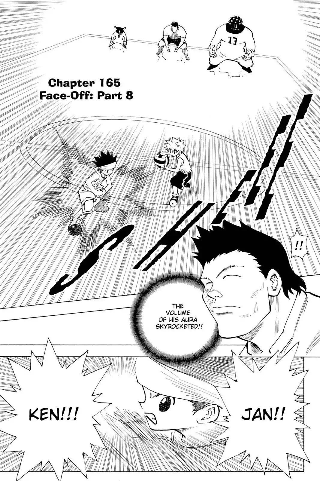 Hunter X Hunter chapter 165 page 1