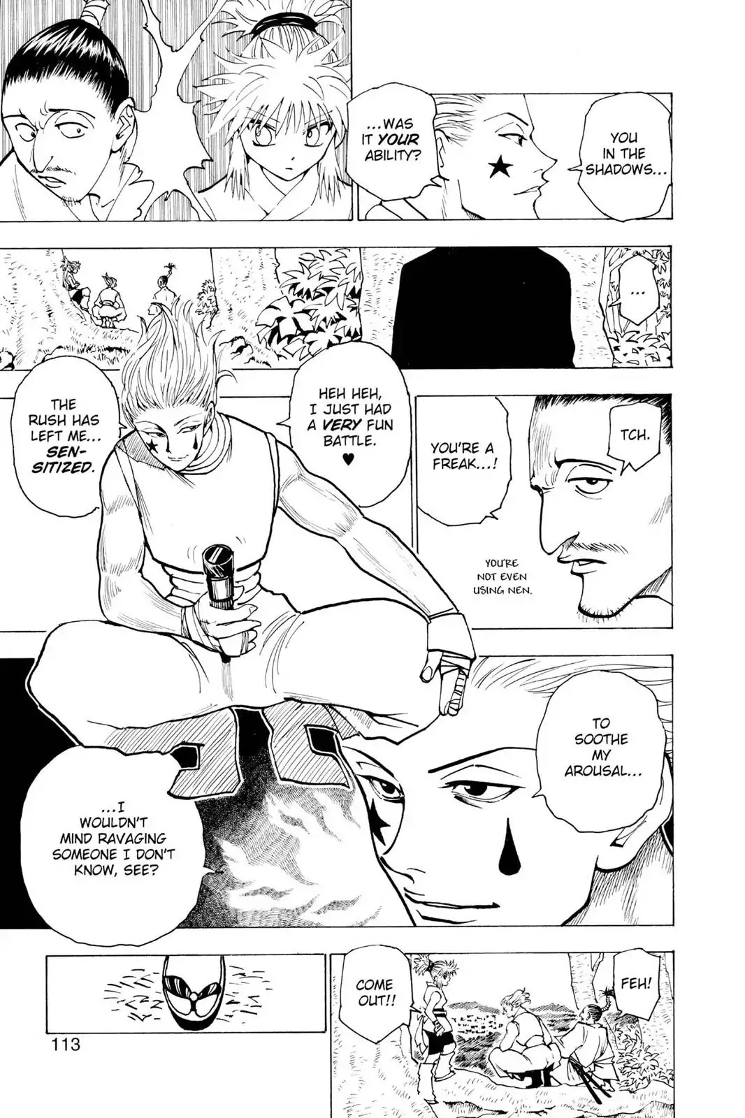Hunter X Hunter chapter 170 page 11