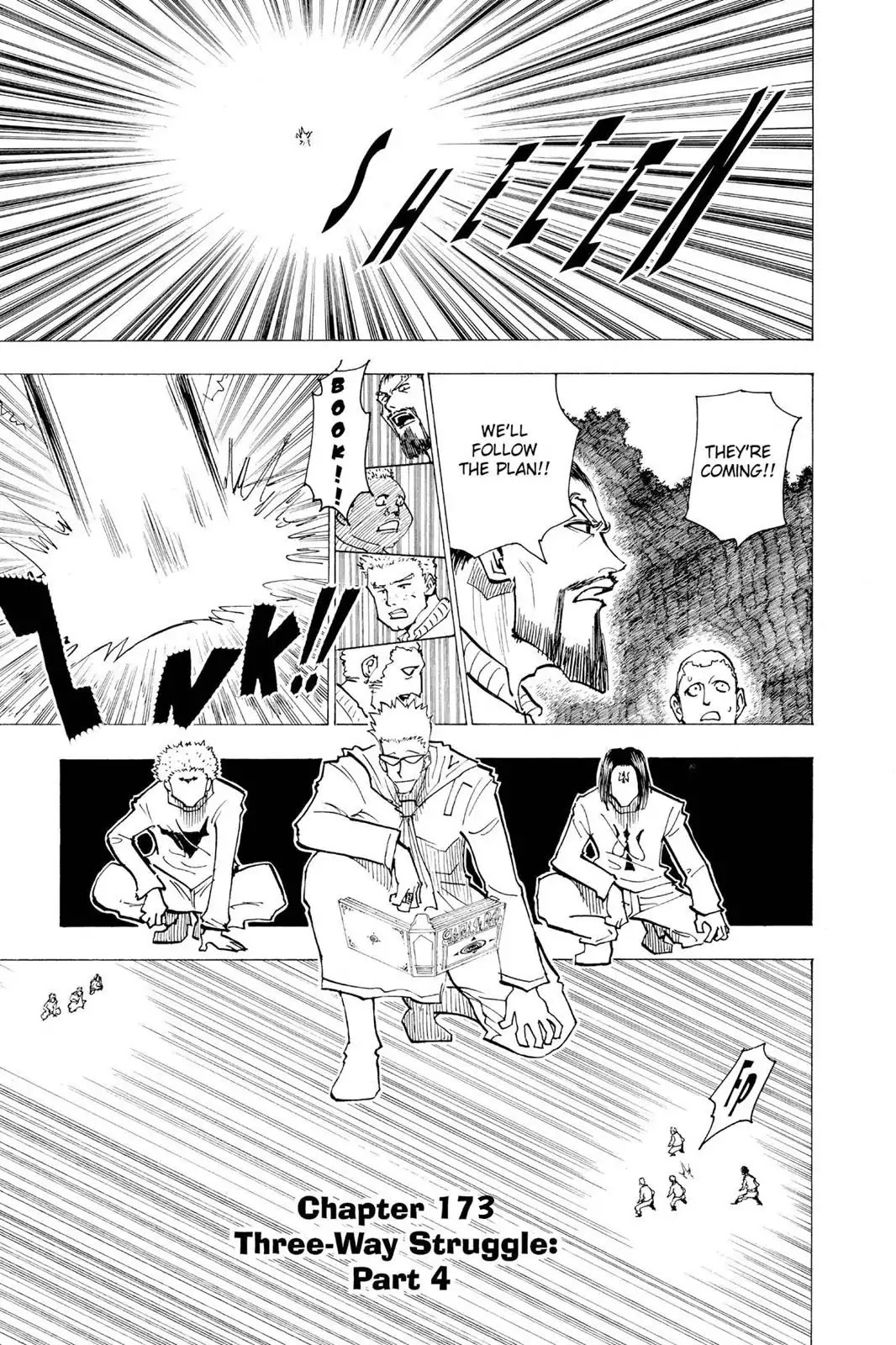 Hunter X Hunter chapter 173 page 1