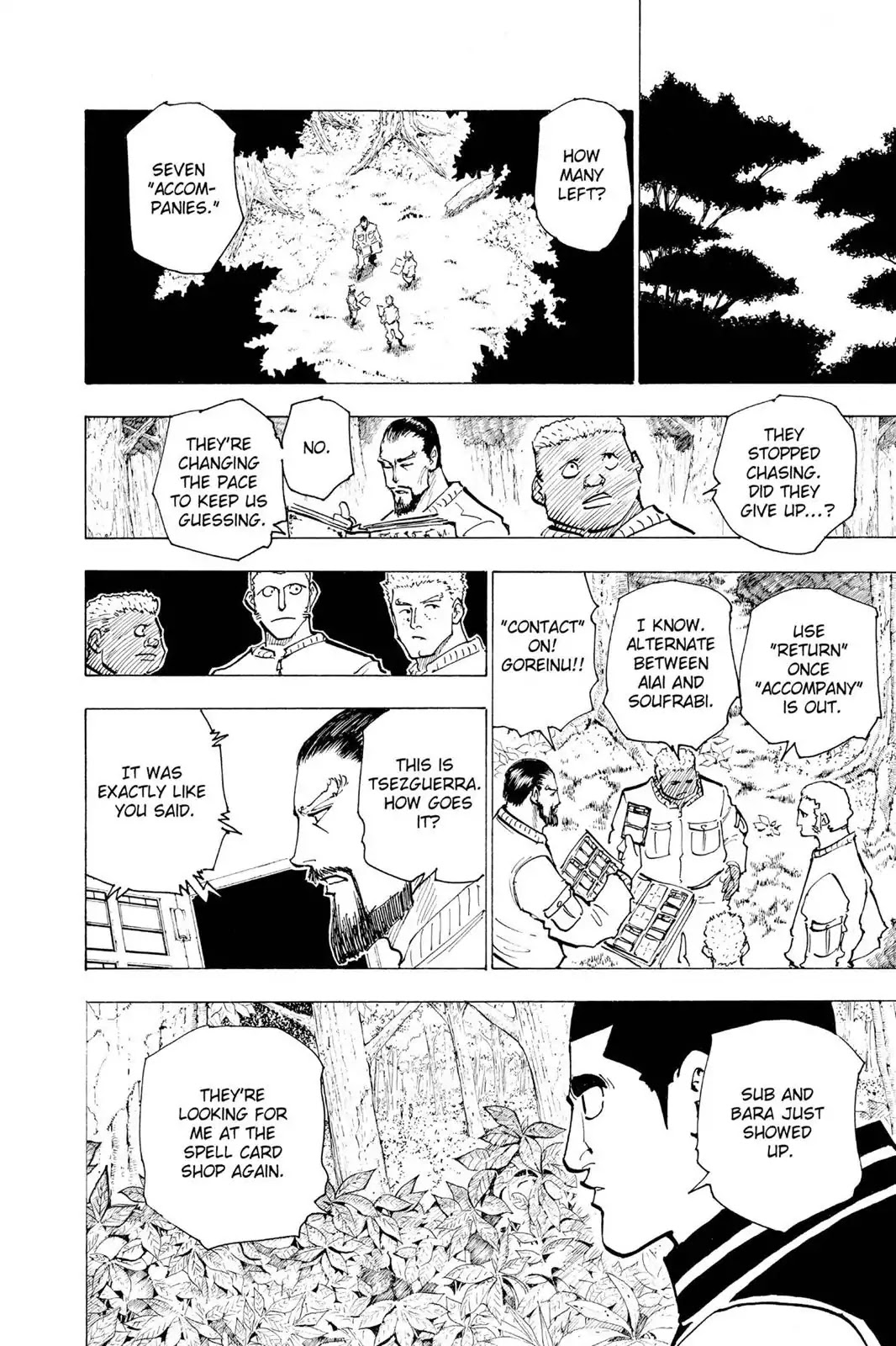 Hunter X Hunter chapter 173 page 4