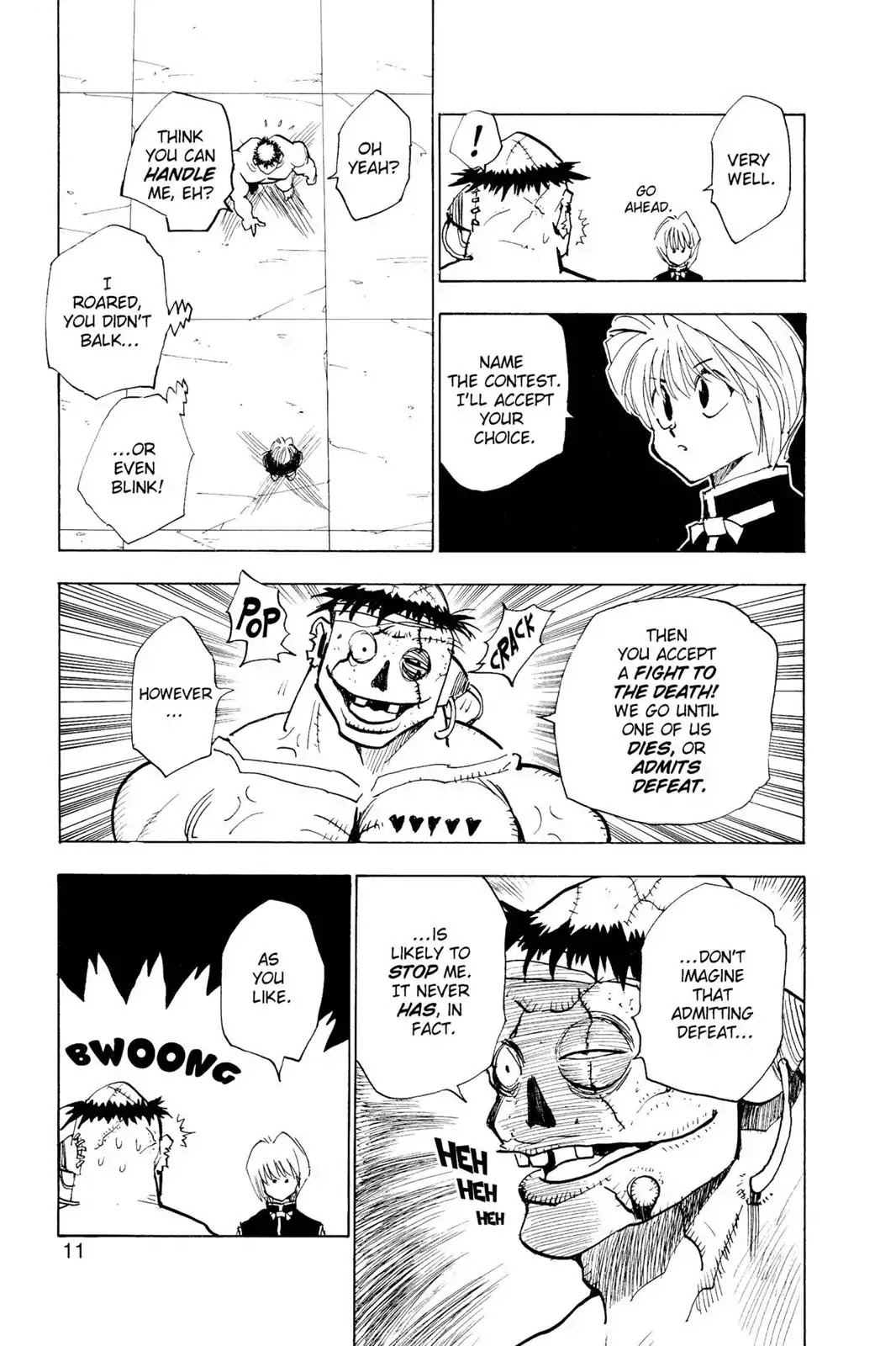 Hunter X Hunter chapter 18 page 12