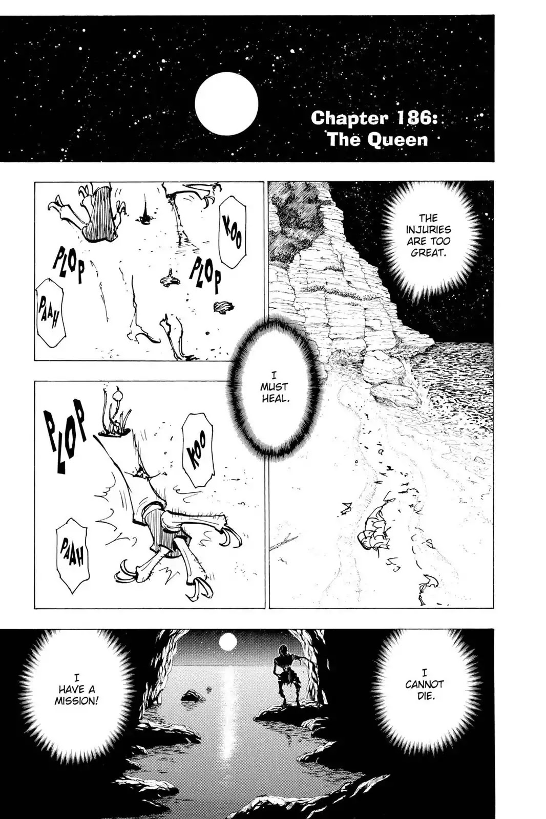 Hunter X Hunter chapter 186 page 1