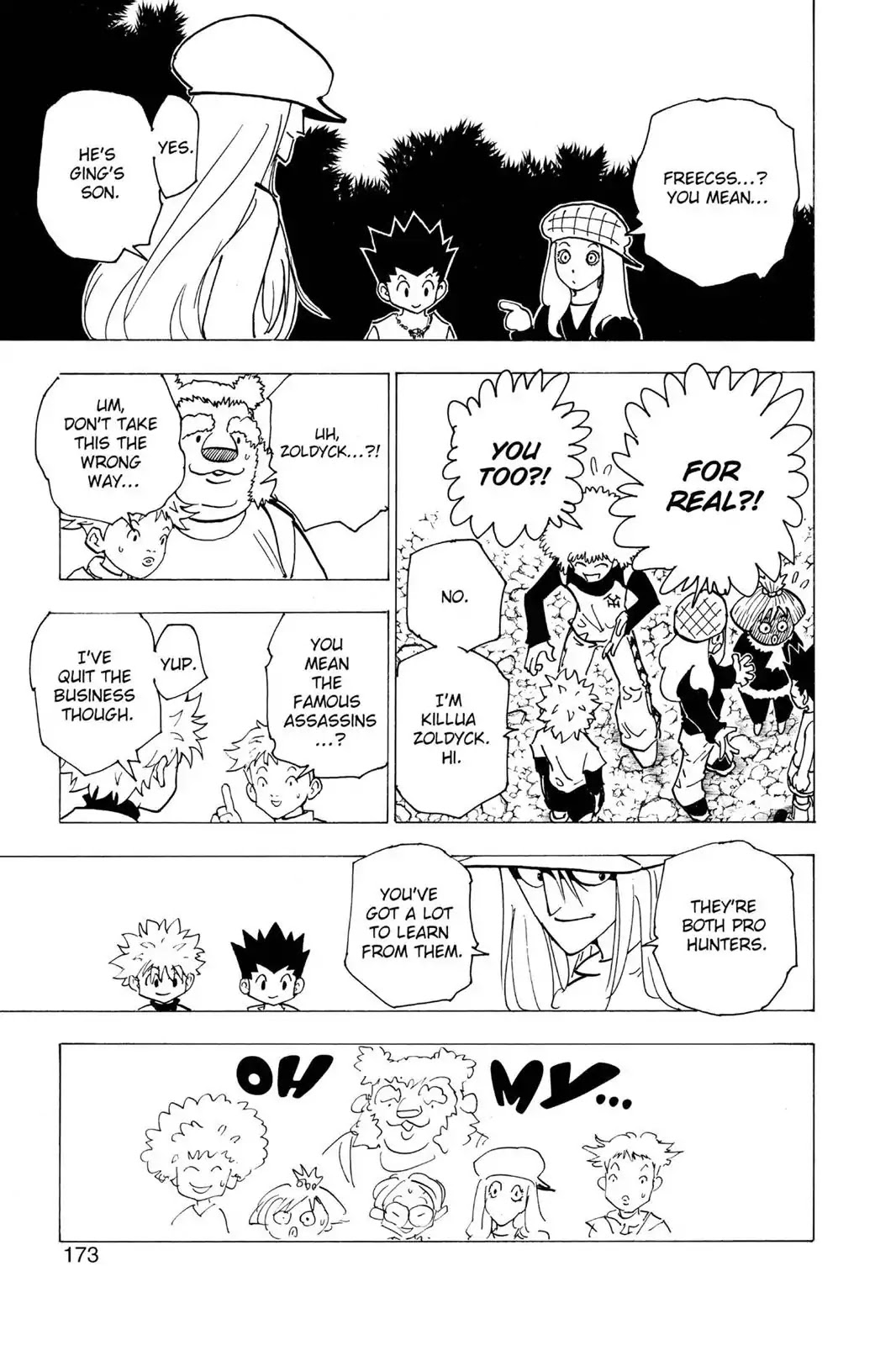 Hunter X Hunter chapter 186 page 7