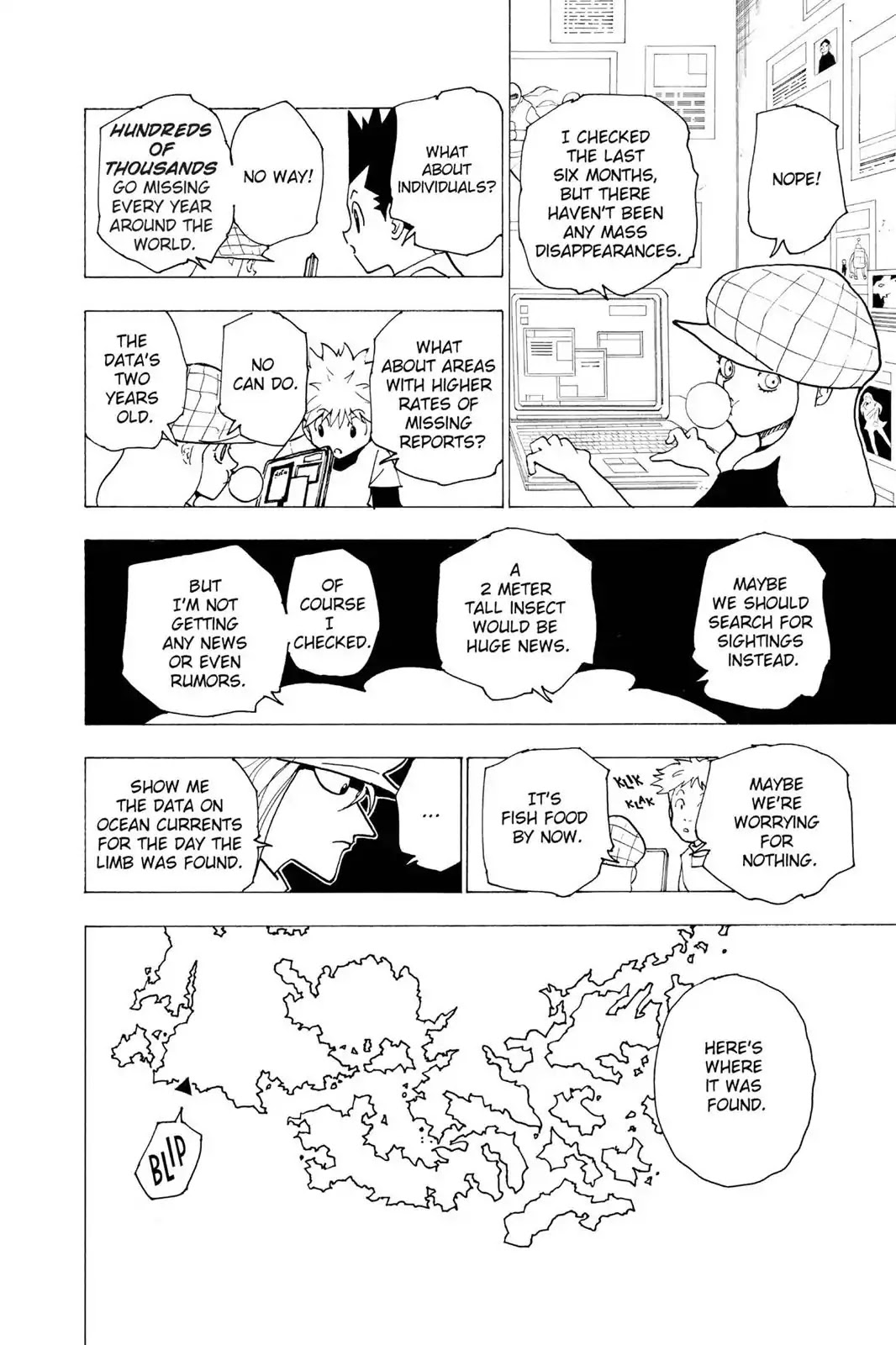 Hunter X Hunter chapter 188 page 10