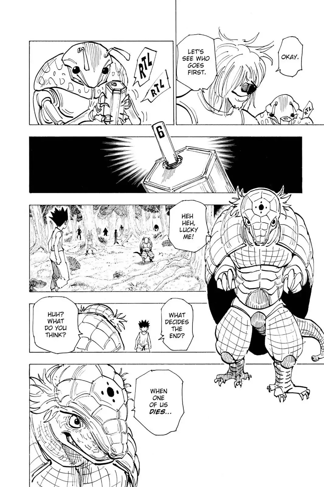 Hunter X Hunter chapter 195 page 3