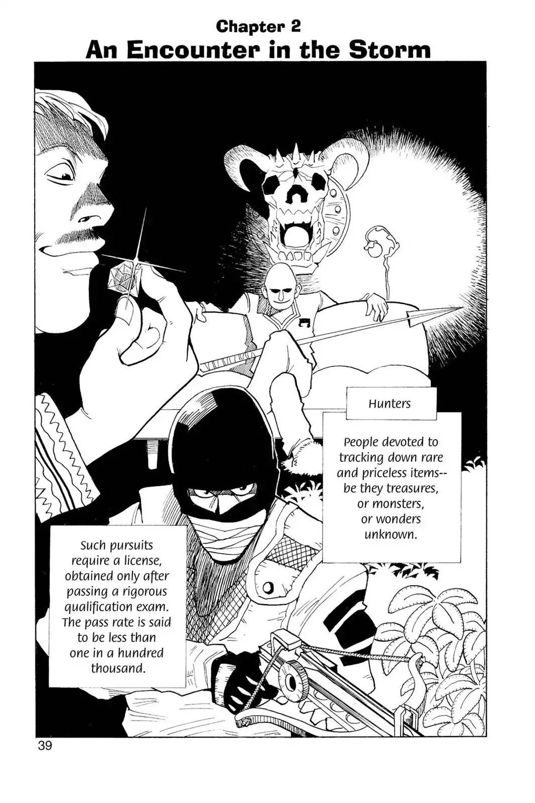 Hunter X Hunter chapter 2 page 1