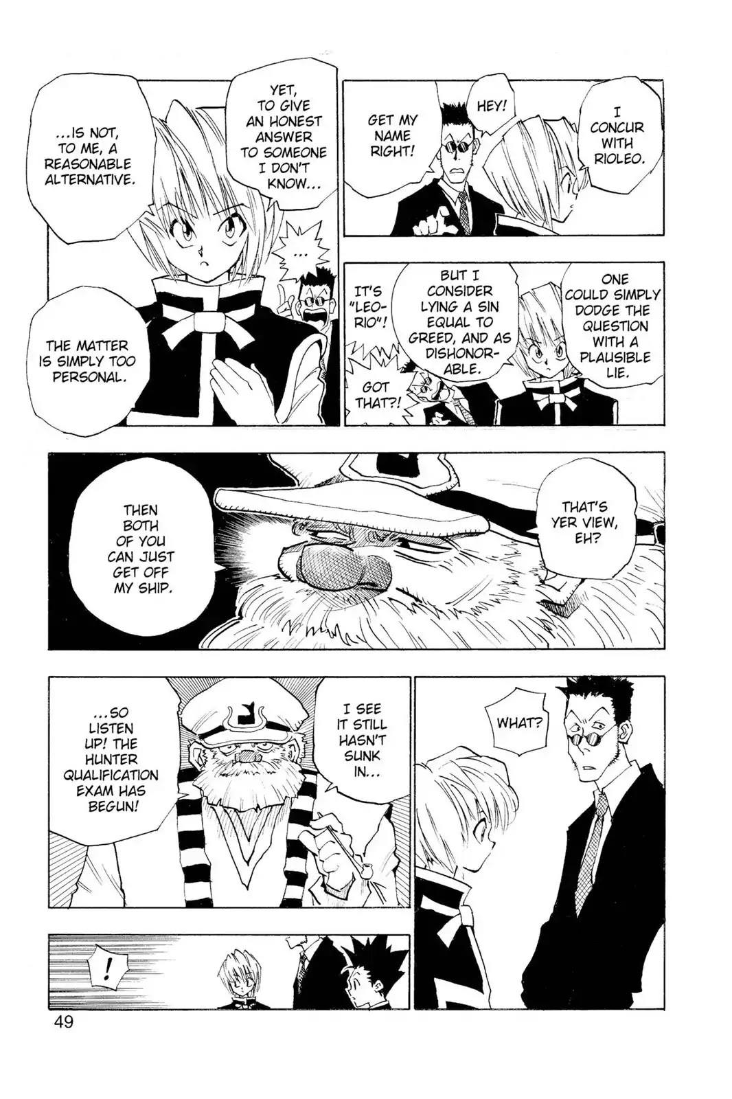 Hunter X Hunter chapter 2 page 11