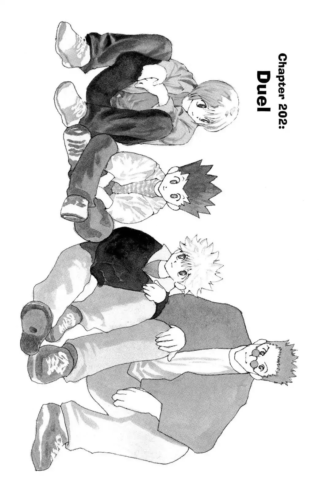 Hunter X Hunter chapter 202 page 1
