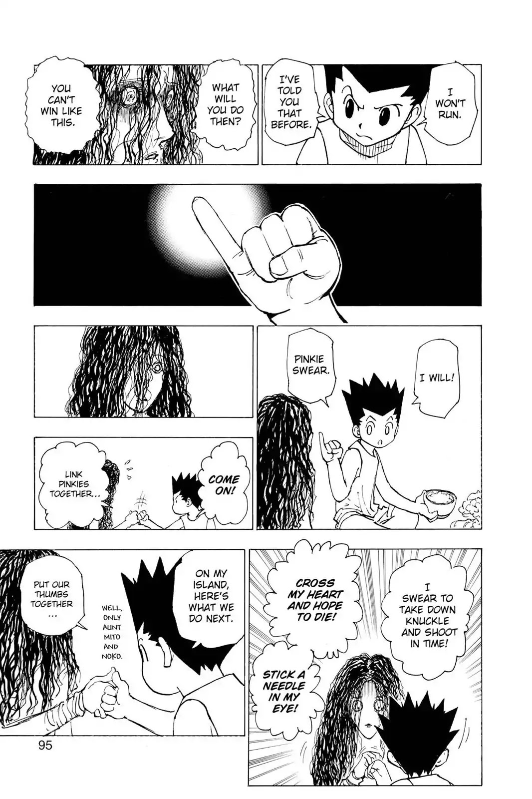 Hunter X Hunter chapter 205 page 9