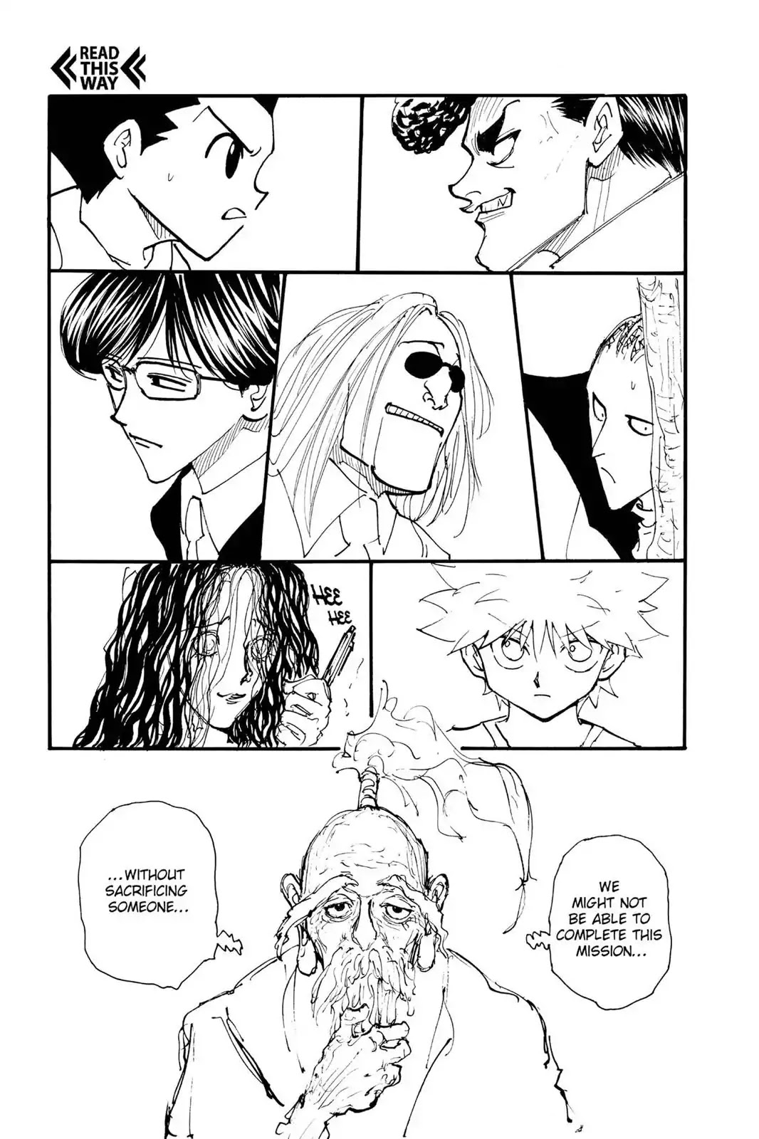 Hunter X Hunter chapter 206 page 14