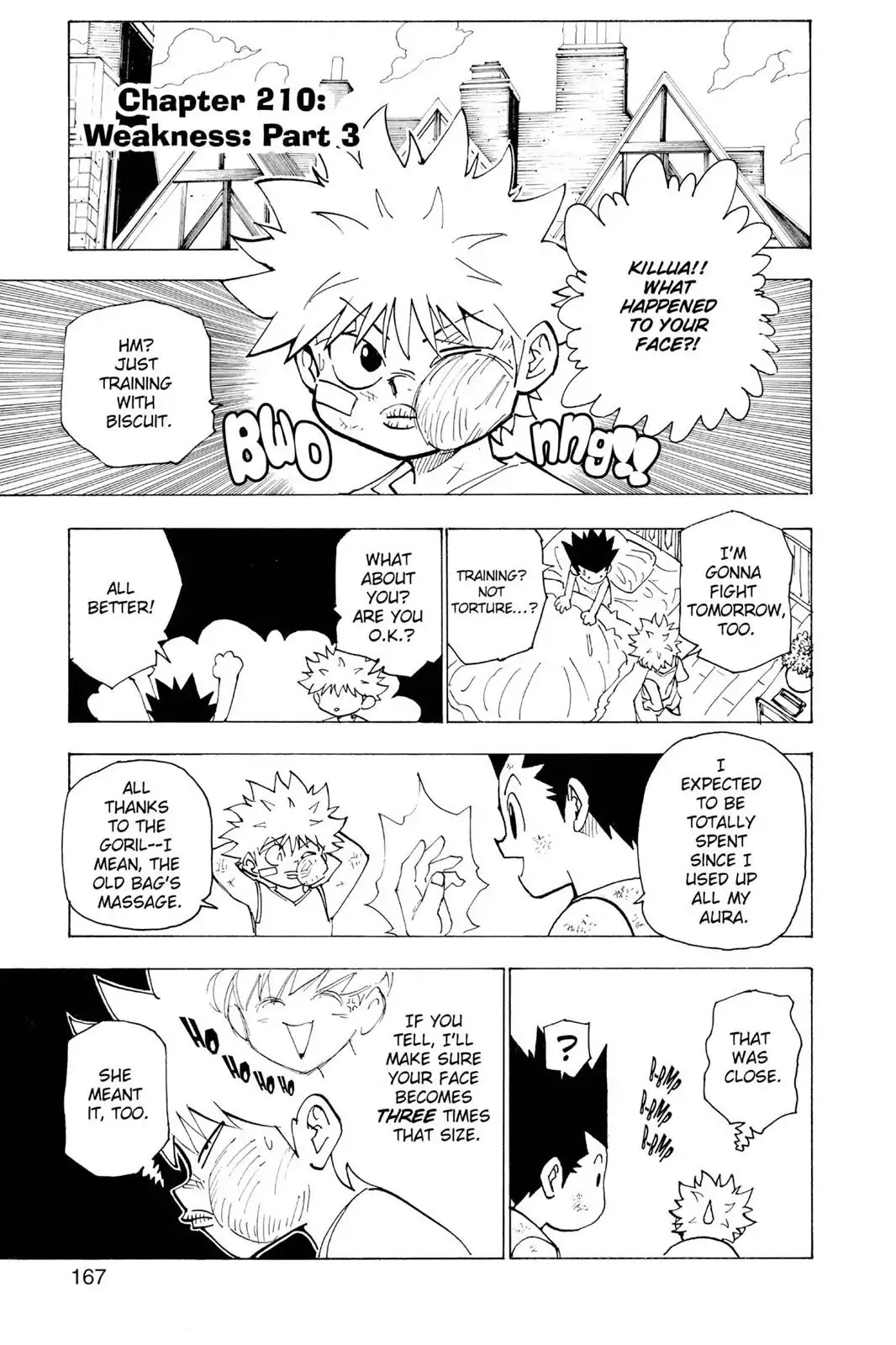 Hunter X Hunter chapter 210 page 1