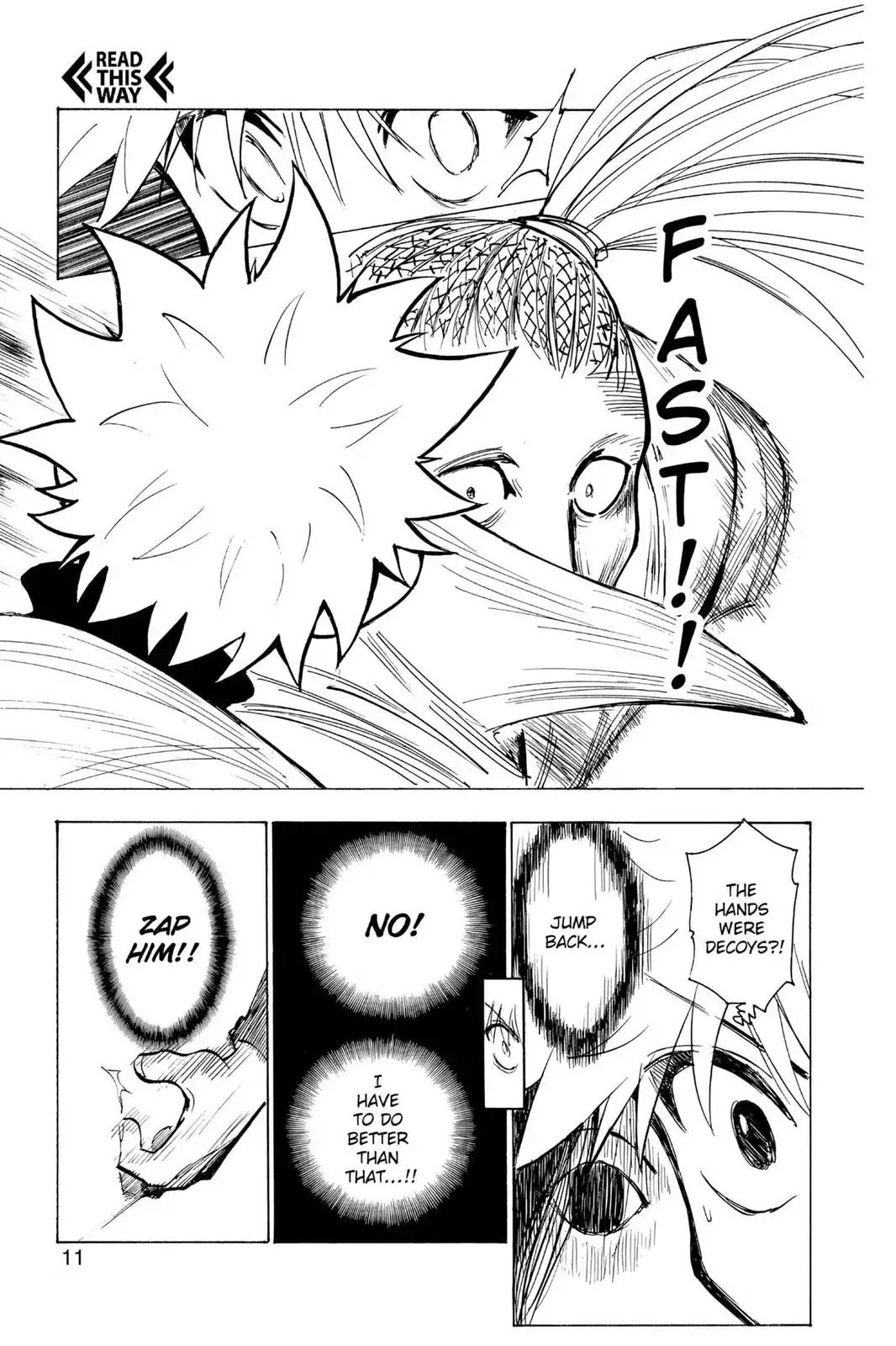Hunter X Hunter chapter 212 page 11