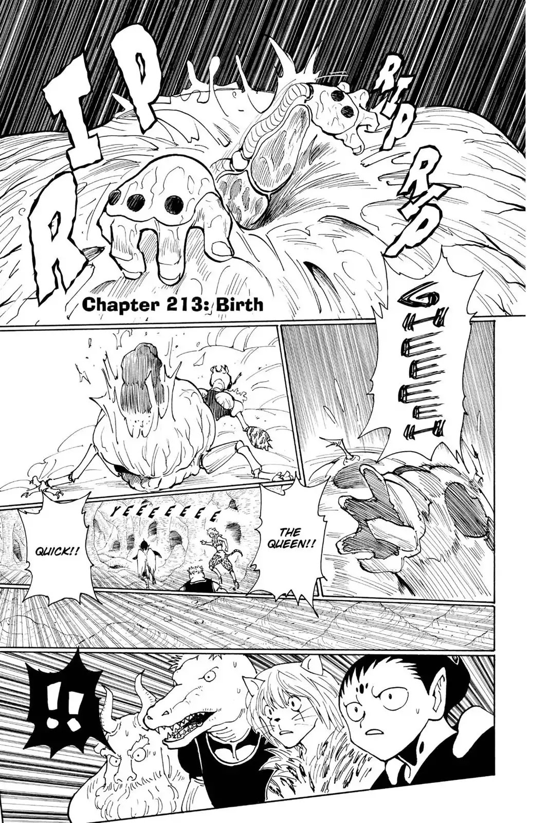 Hunter X Hunter chapter 213 page 1