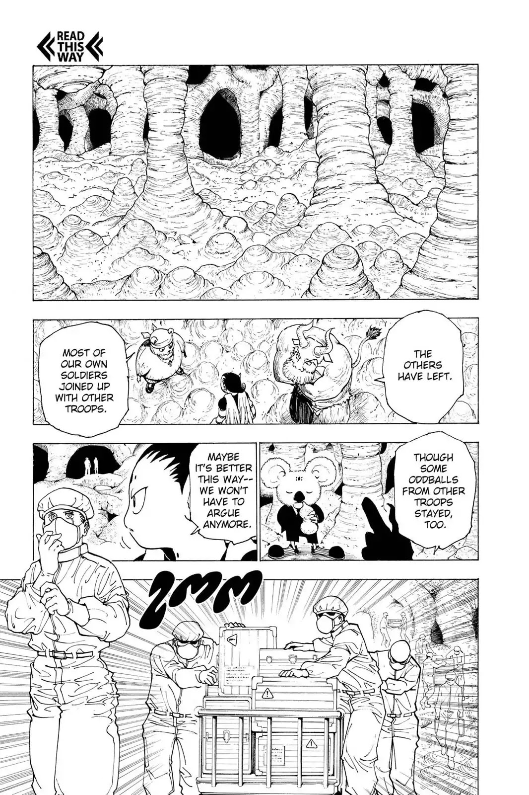 Hunter X Hunter chapter 215 page 5