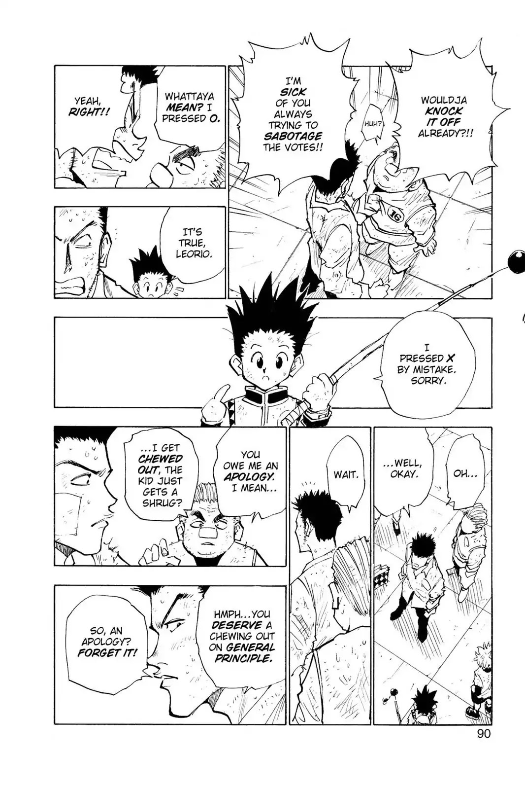 Hunter X Hunter chapter 22 page 4