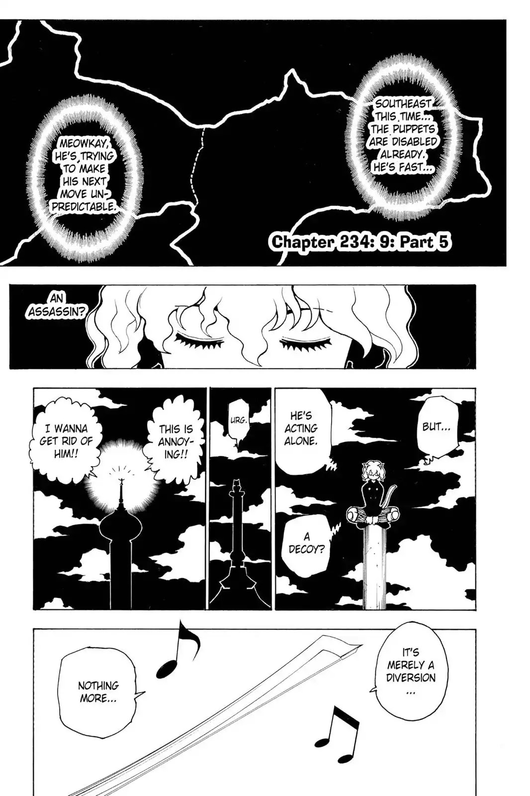 Hunter X Hunter chapter 234 page 1