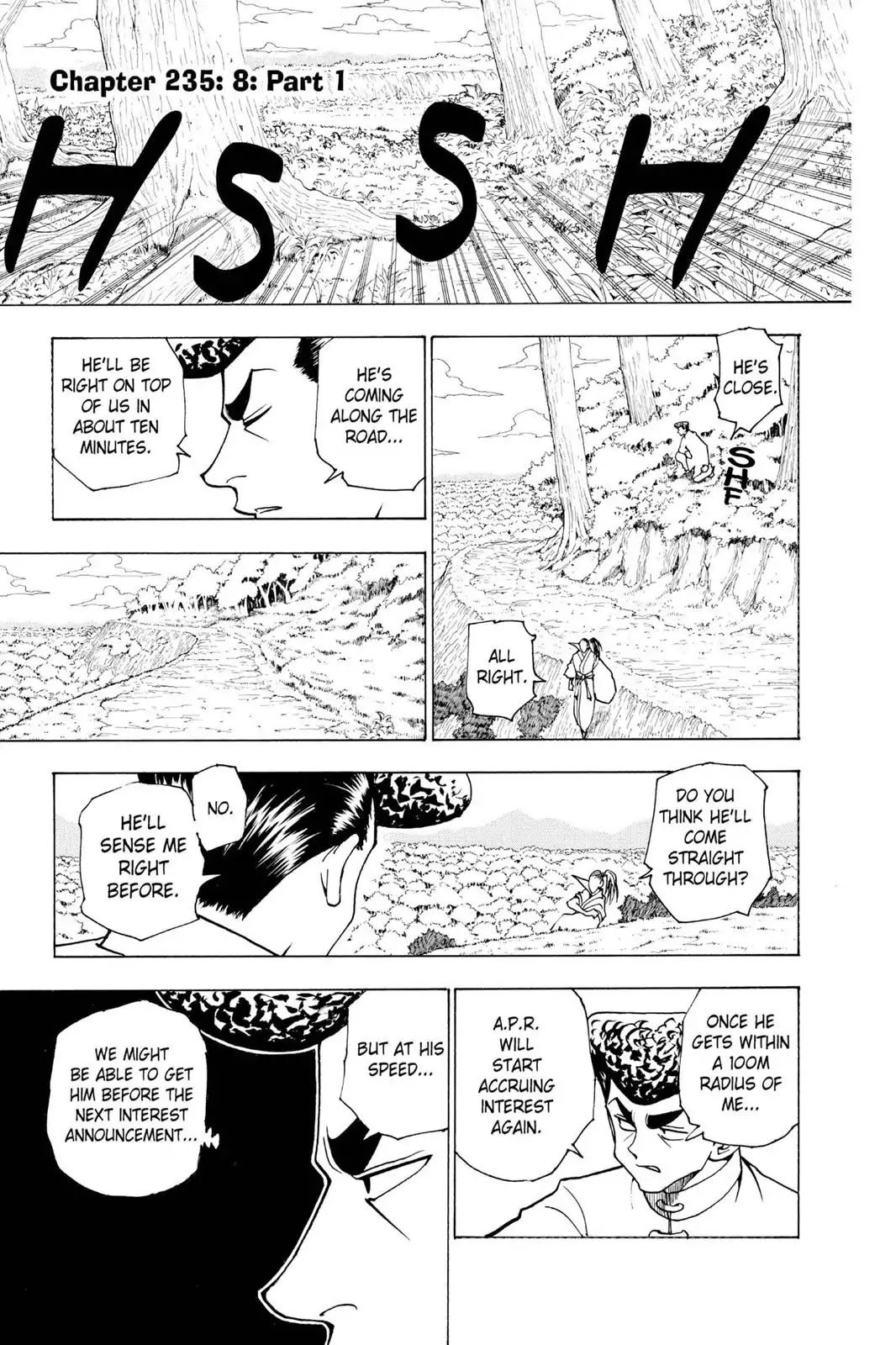 Hunter X Hunter chapter 235 page 1
