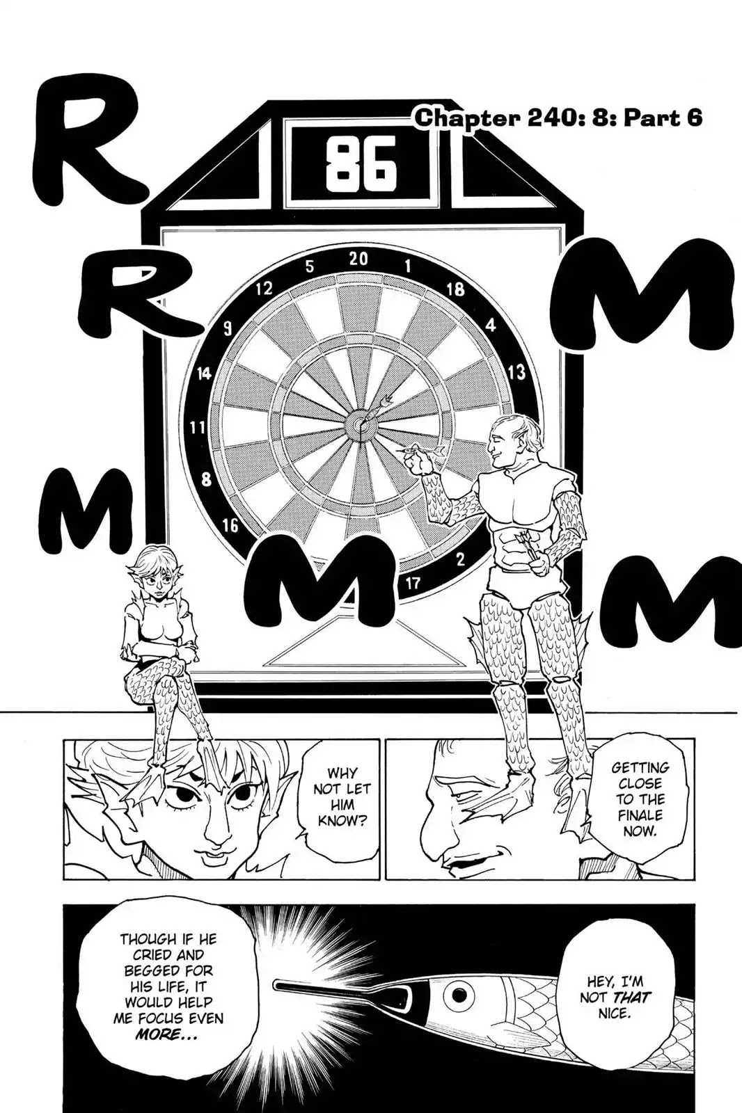 Hunter X Hunter chapter 240 page 1