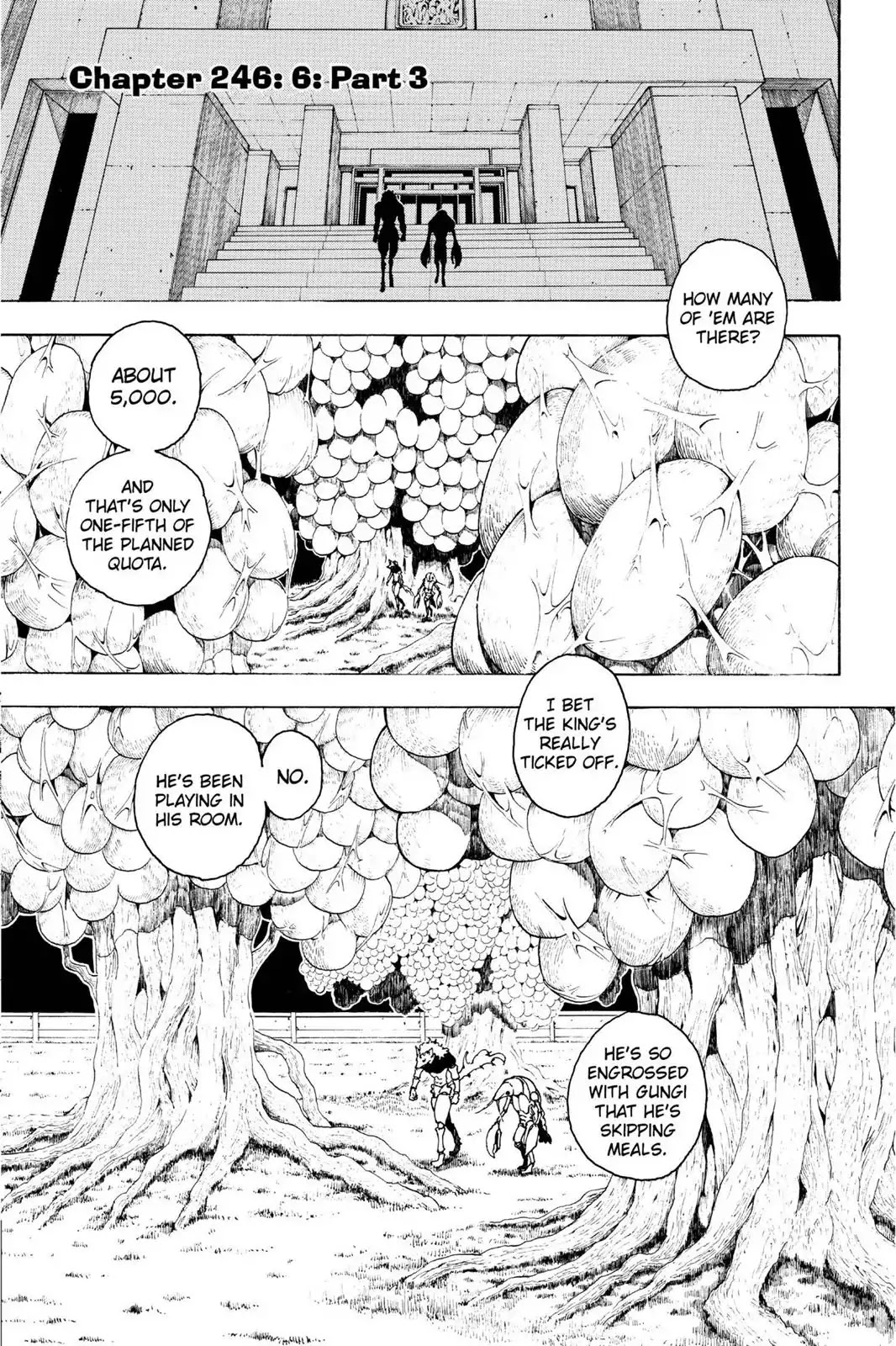 Hunter X Hunter chapter 246 page 1