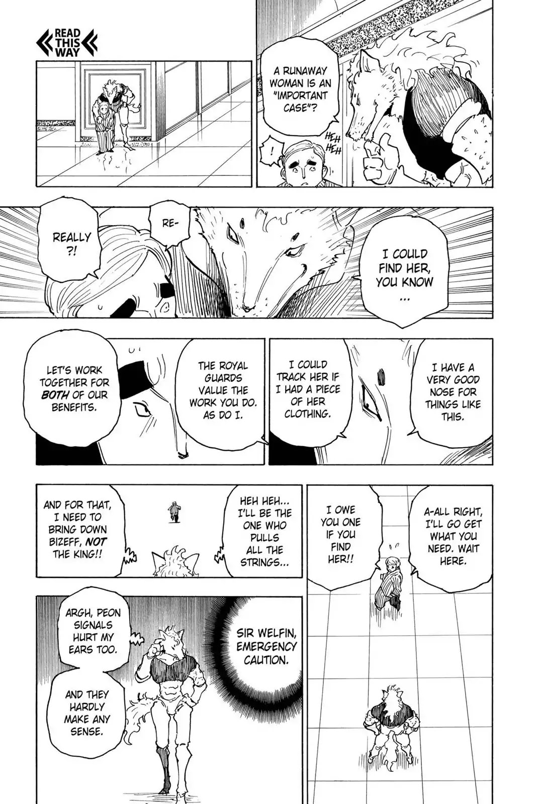Hunter X Hunter chapter 261 page 12