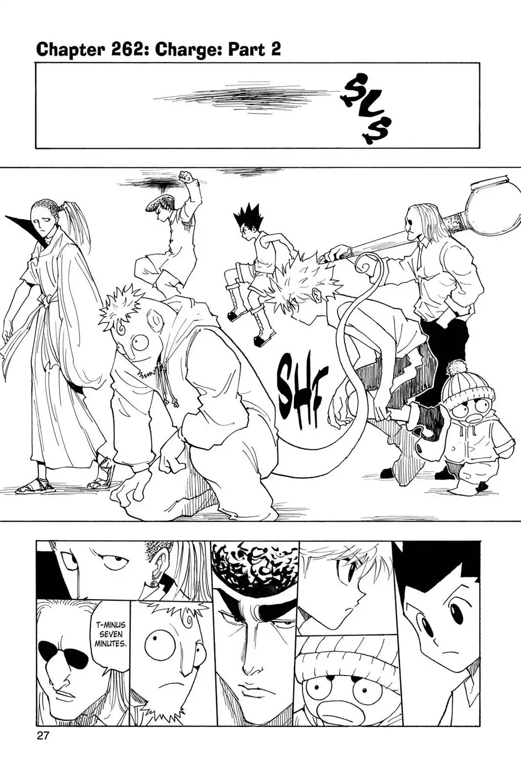 Hunter X Hunter chapter 262 page 1