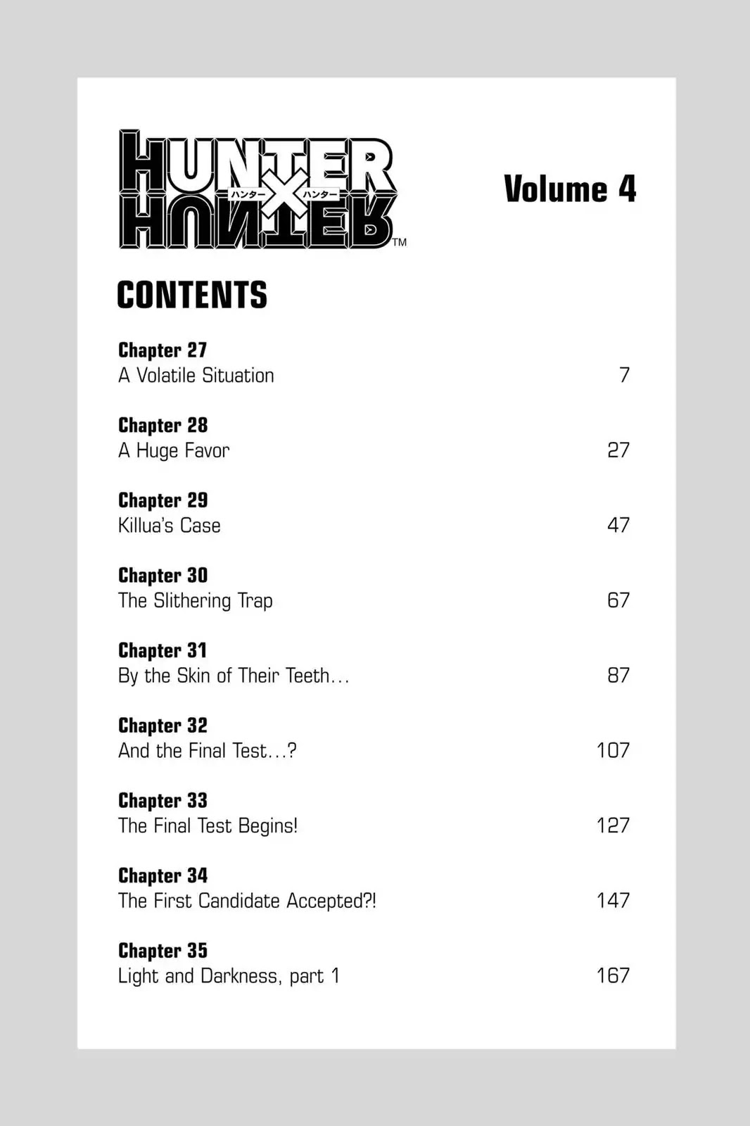 Hunter X Hunter chapter 27 page 6