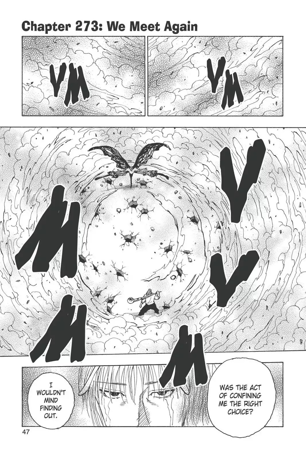 Hunter X Hunter chapter 273 page 1