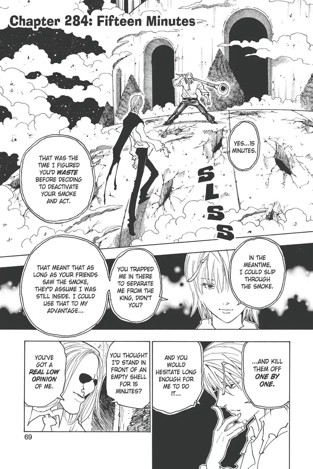 Hunter X Hunter chapter 284 page 1