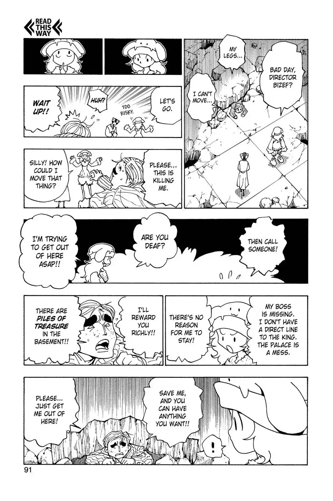 Hunter X Hunter chapter 285 page 3