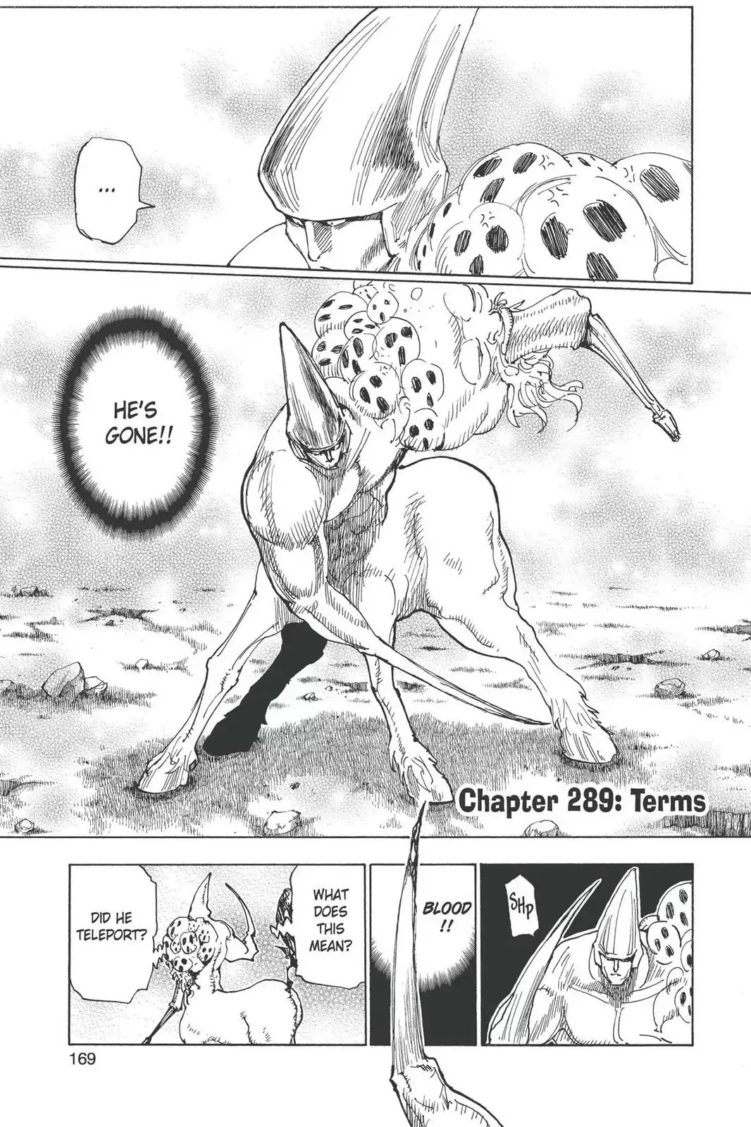 Hunter X Hunter chapter 289 page 1