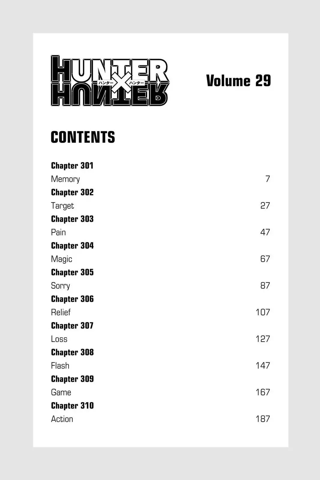 Hunter X Hunter chapter 301 page 6