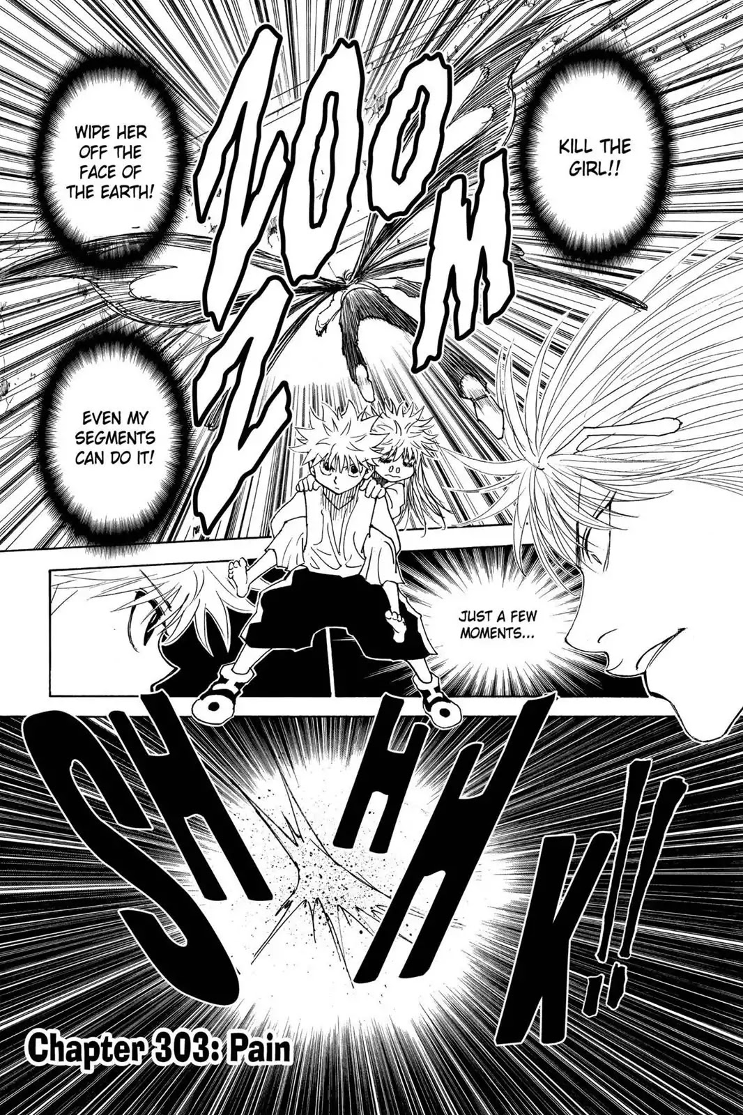 Hunter X Hunter chapter 303 page 1