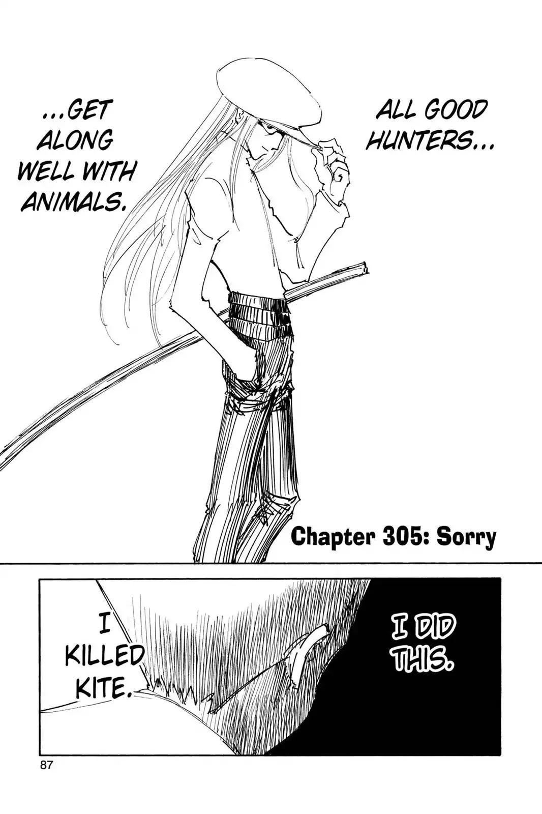Hunter X Hunter chapter 305 page 1