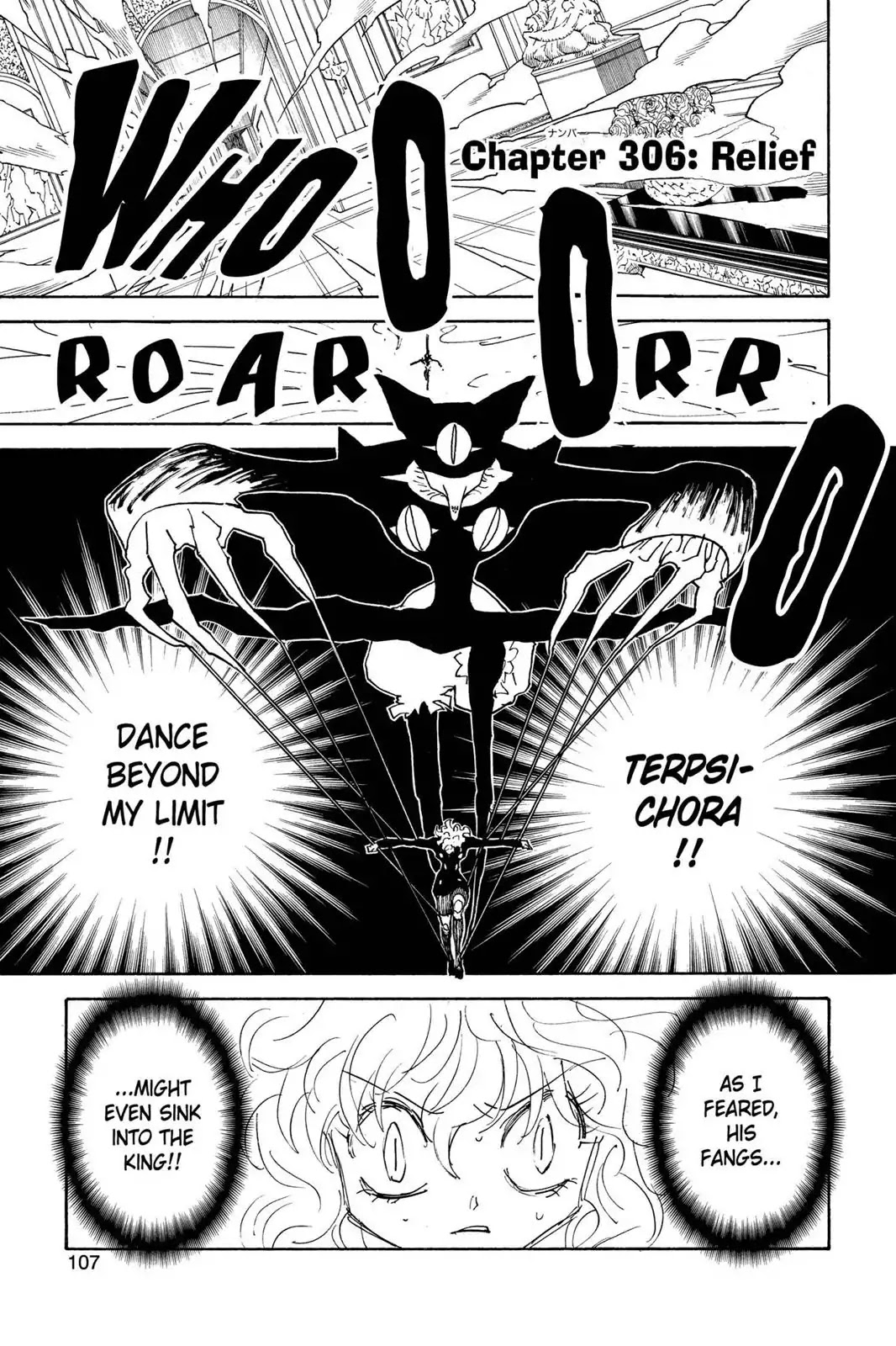 Hunter X Hunter chapter 306 page 1