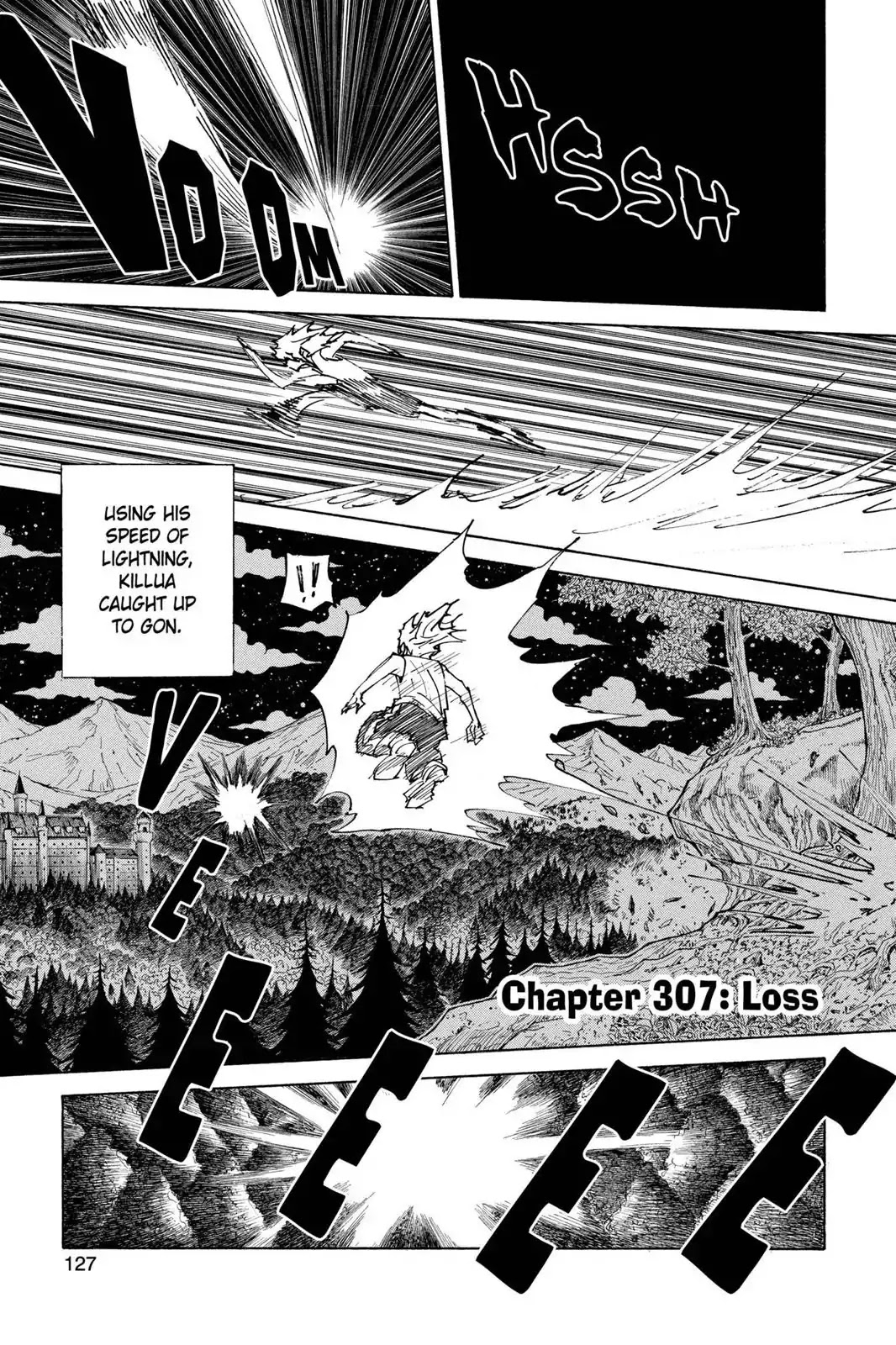 Hunter X Hunter chapter 307 page 1