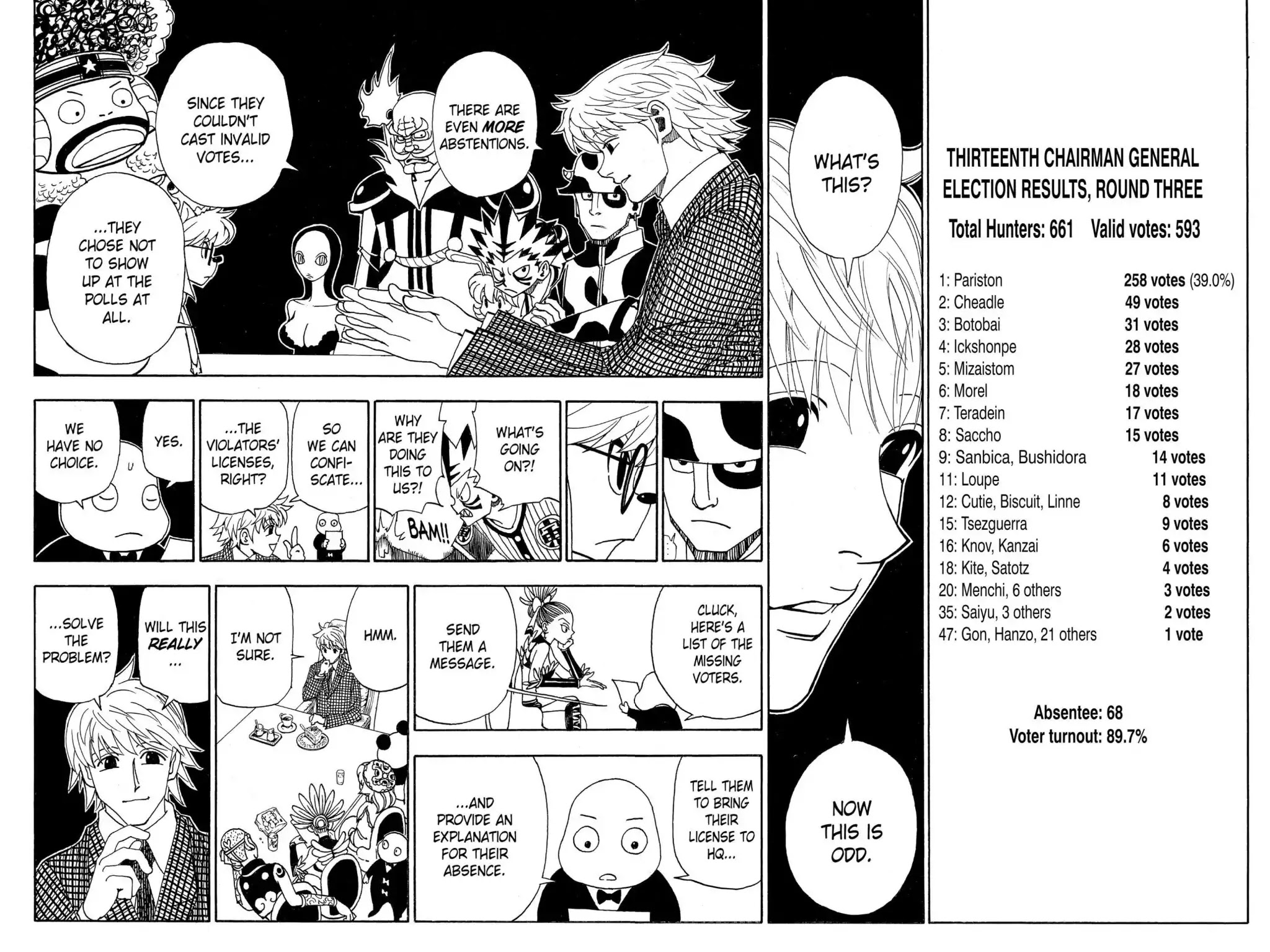 Hunter X Hunter chapter 323 page 14