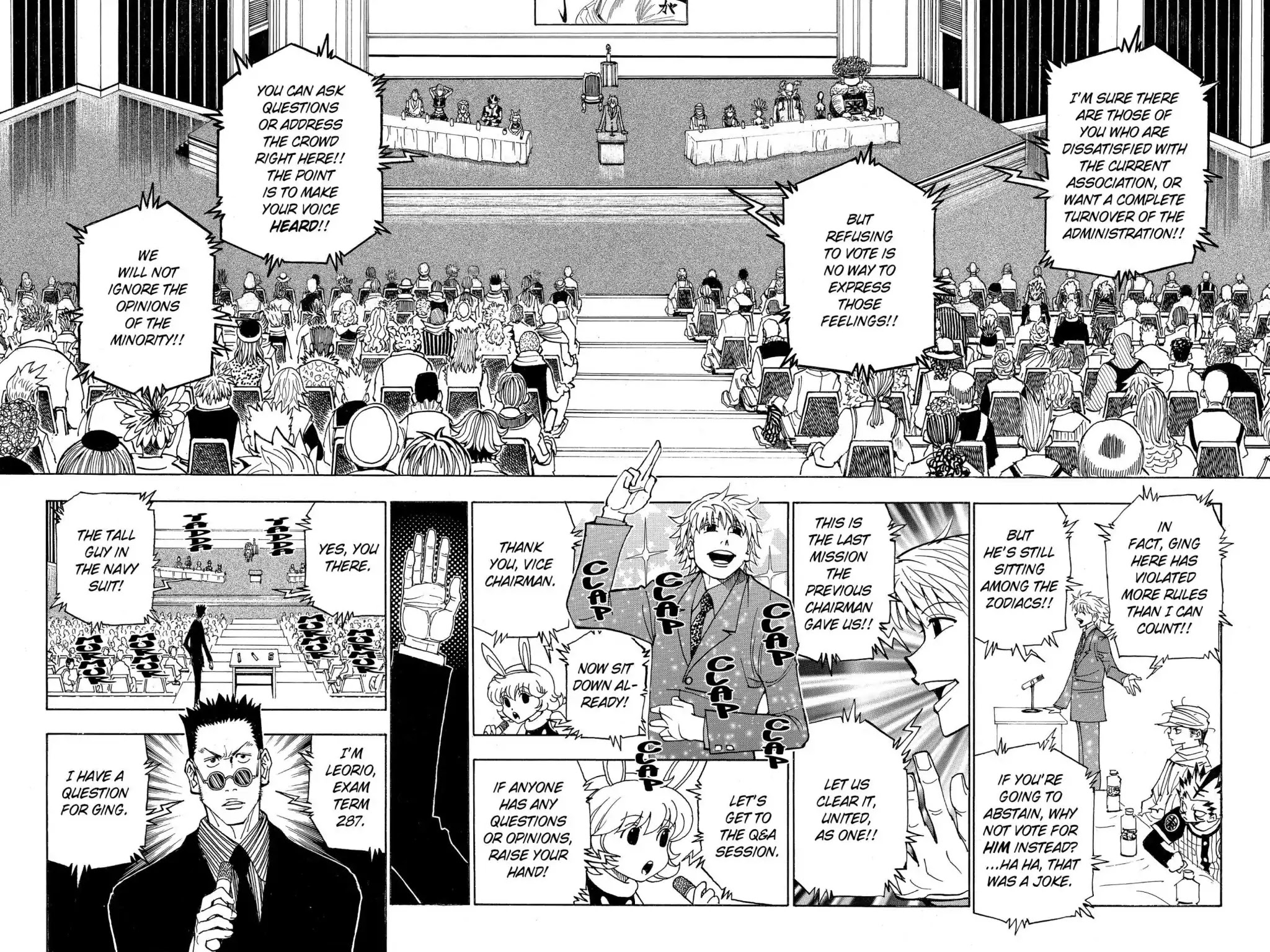 Hunter X Hunter chapter 325 page 12