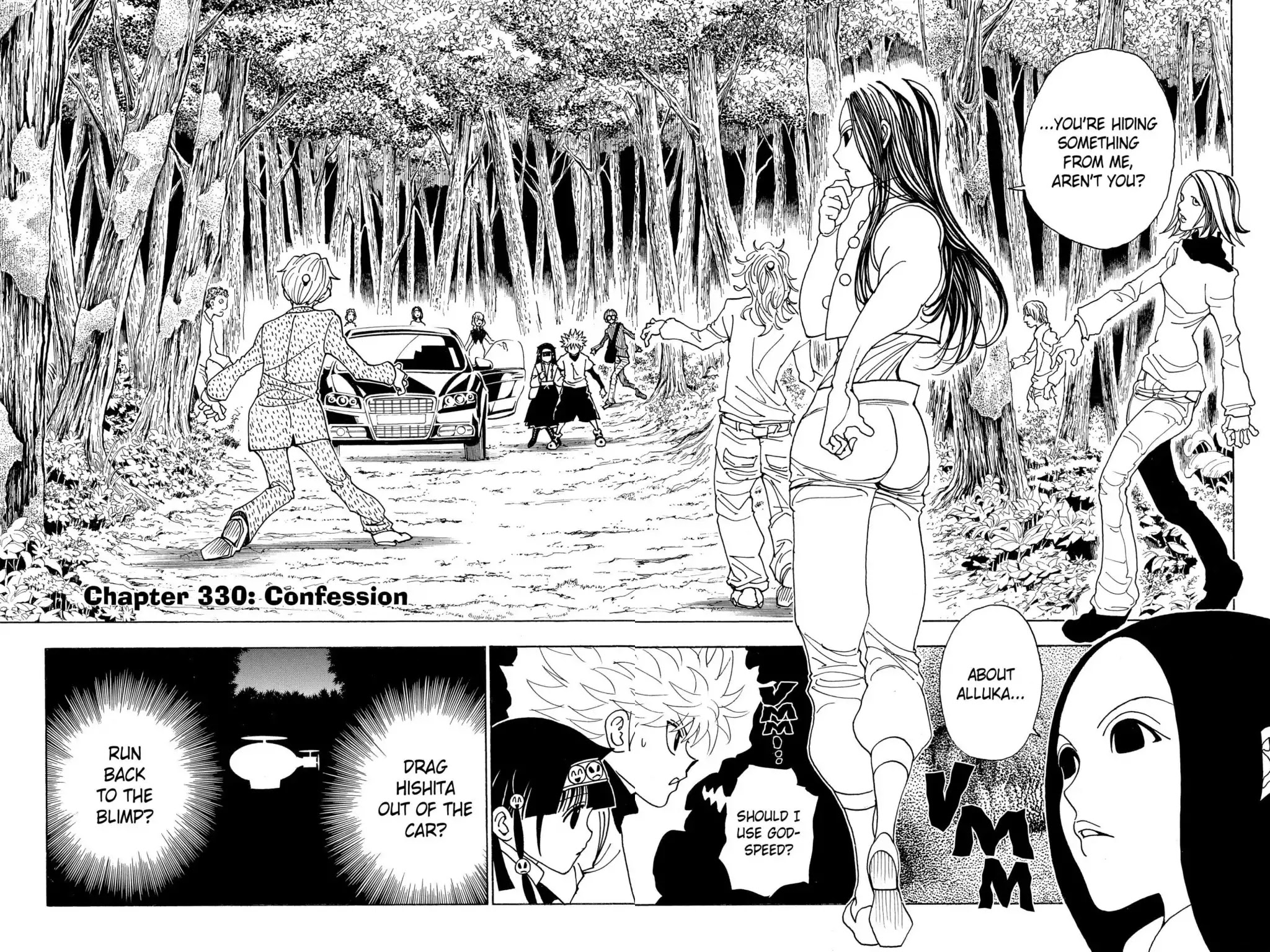 Hunter X Hunter chapter 330 page 2