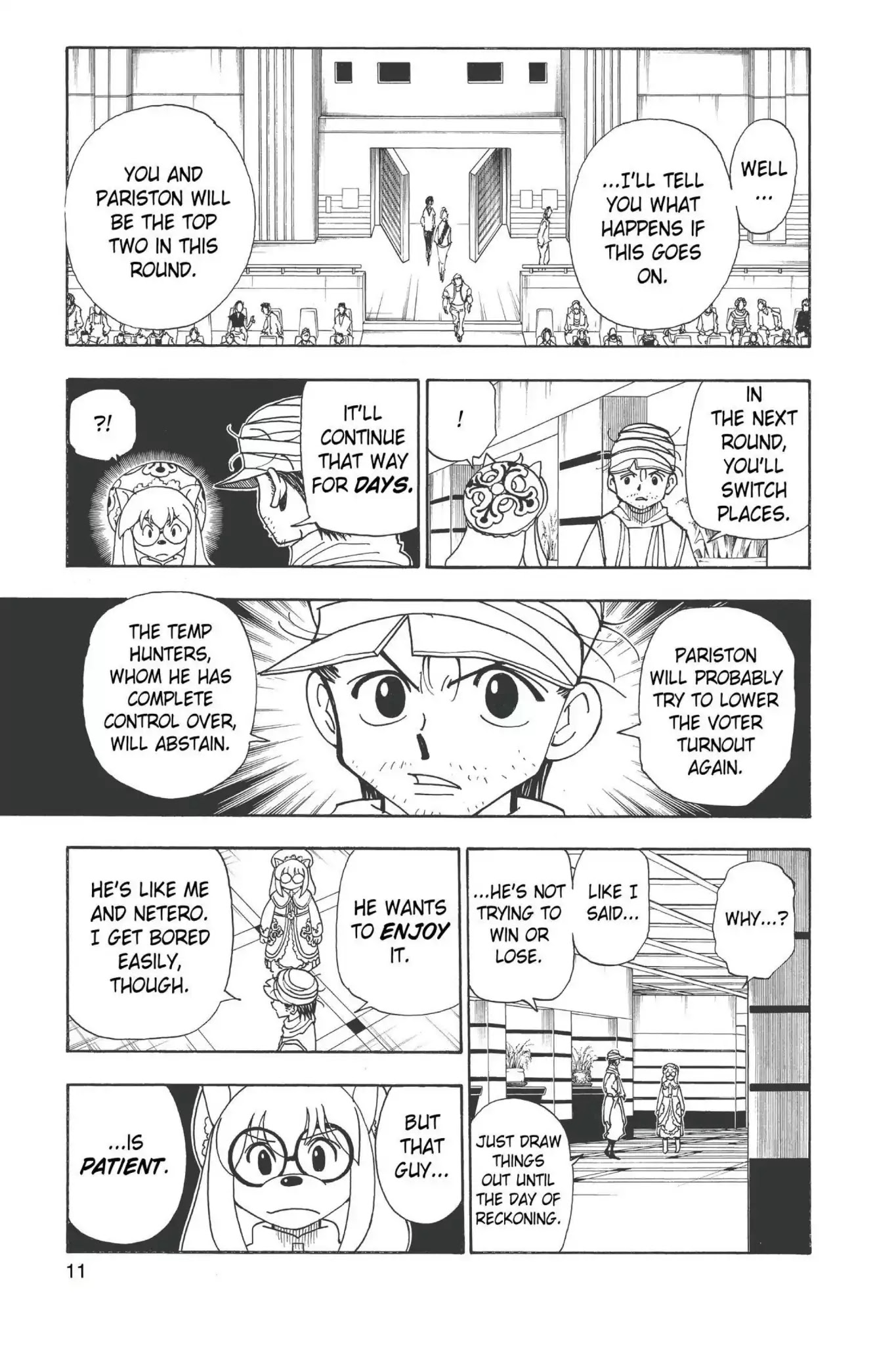 Hunter X Hunter chapter 331 page 11