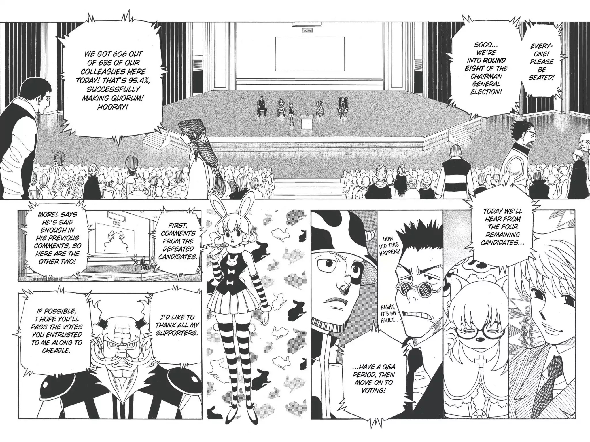 Hunter X Hunter chapter 331 page 17