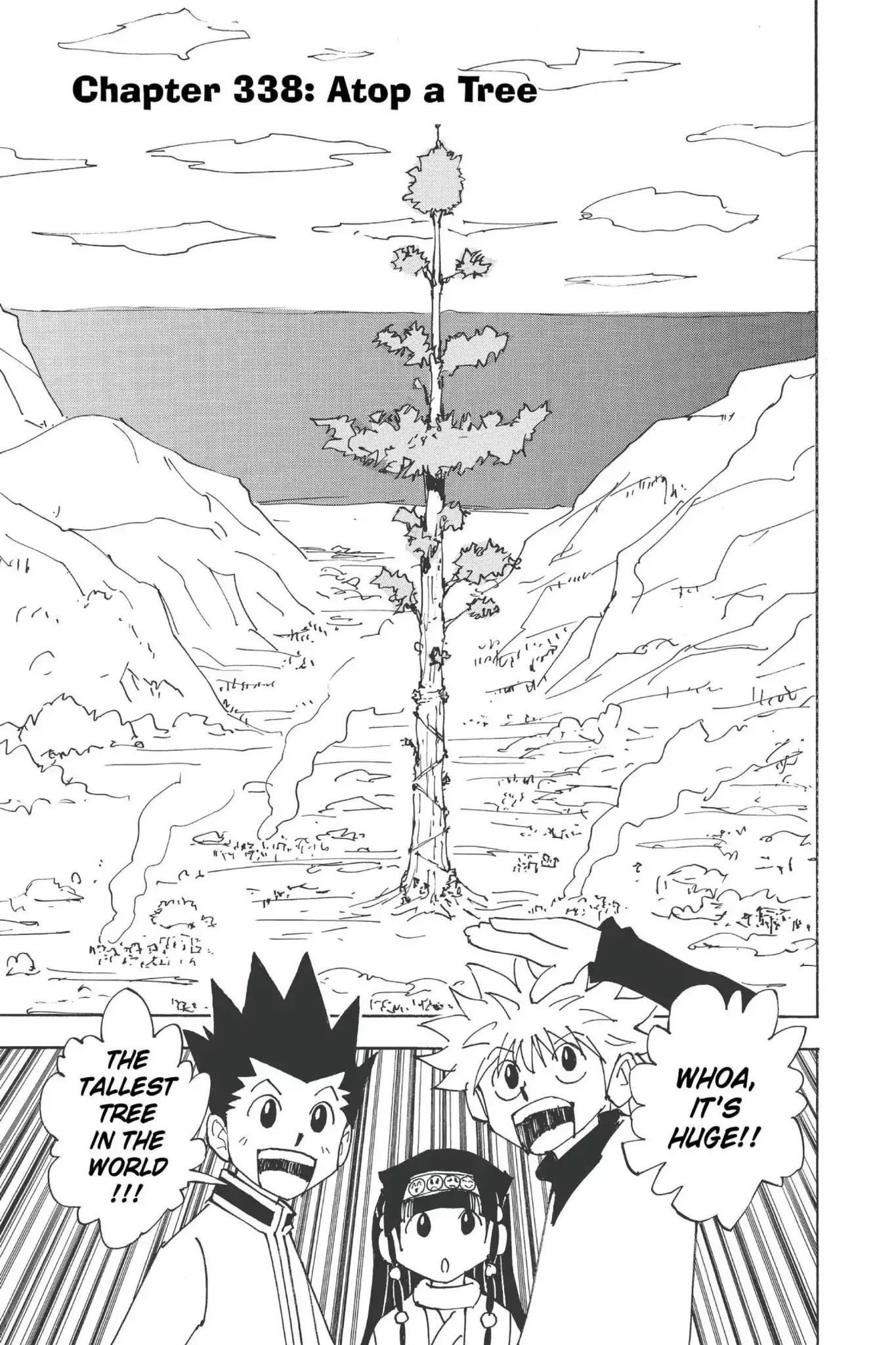 Hunter X Hunter chapter 338 page 1