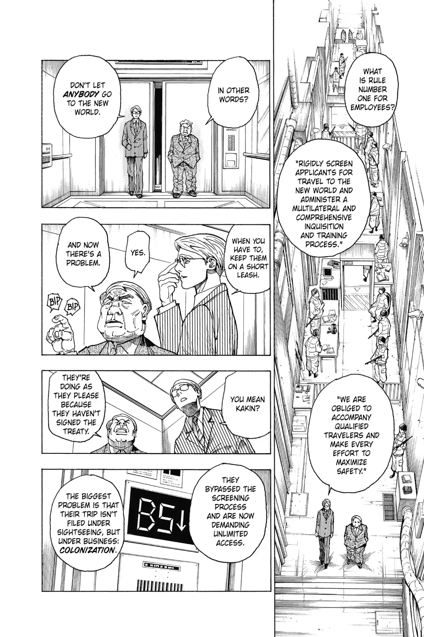 Hunter X Hunter chapter 341 page 8