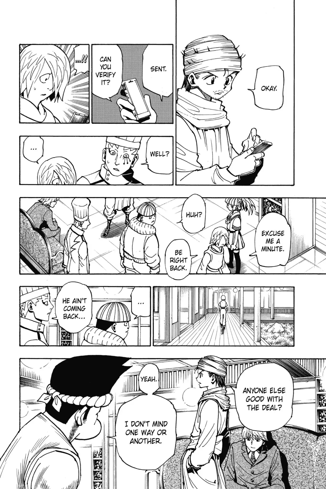 Hunter X Hunter chapter 344 page 7